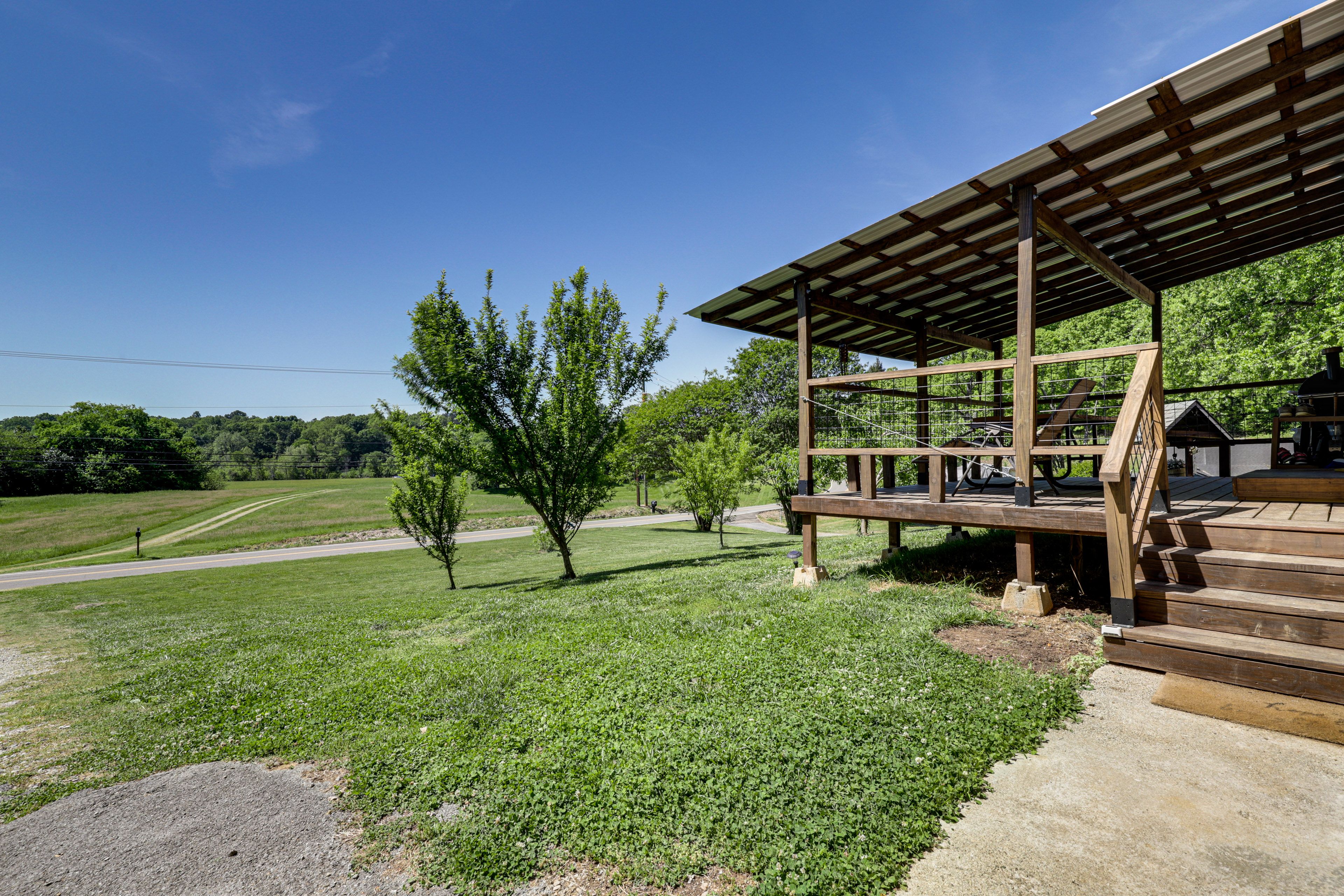 Spacious Yard | Fire Pit | Furnished Deck w/ Grill