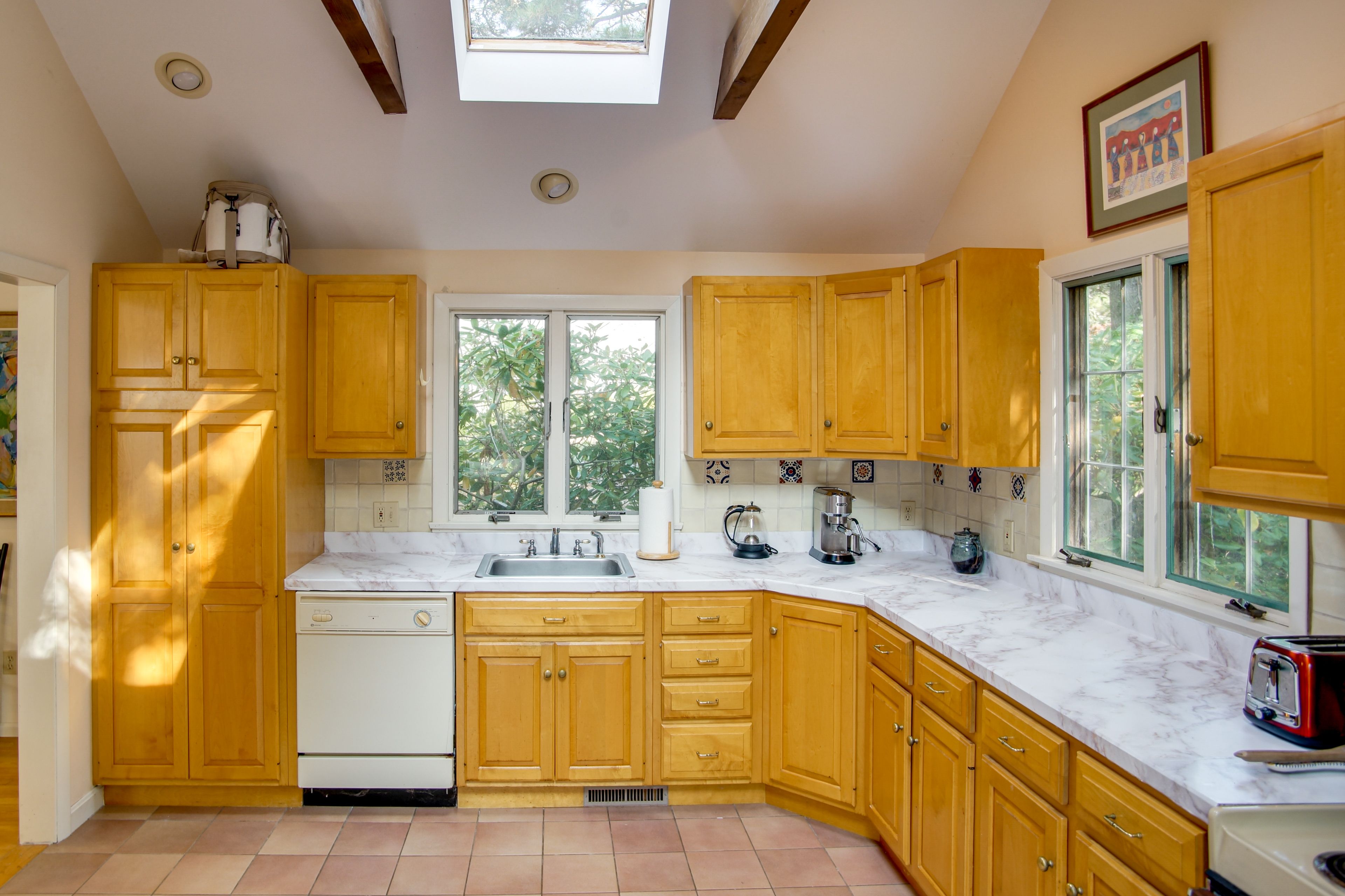 Kitchen | 1st Floor | Cooking Basics | Espresso Machine | Refrigerator