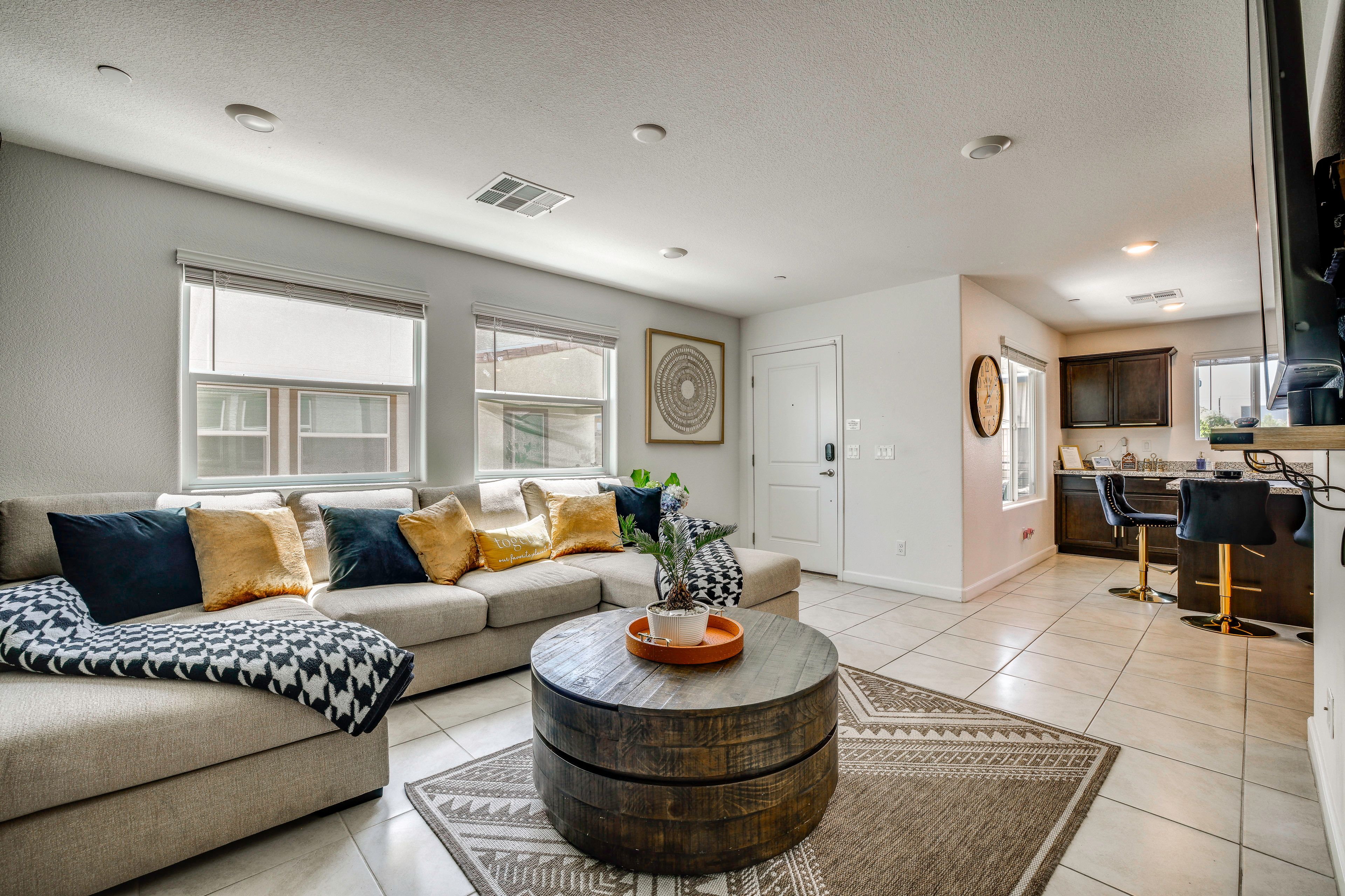 Las Vegas Vacation Rental | 4BR | 2.5BA | 1,500 Sq Ft | 3 Steps to Enter