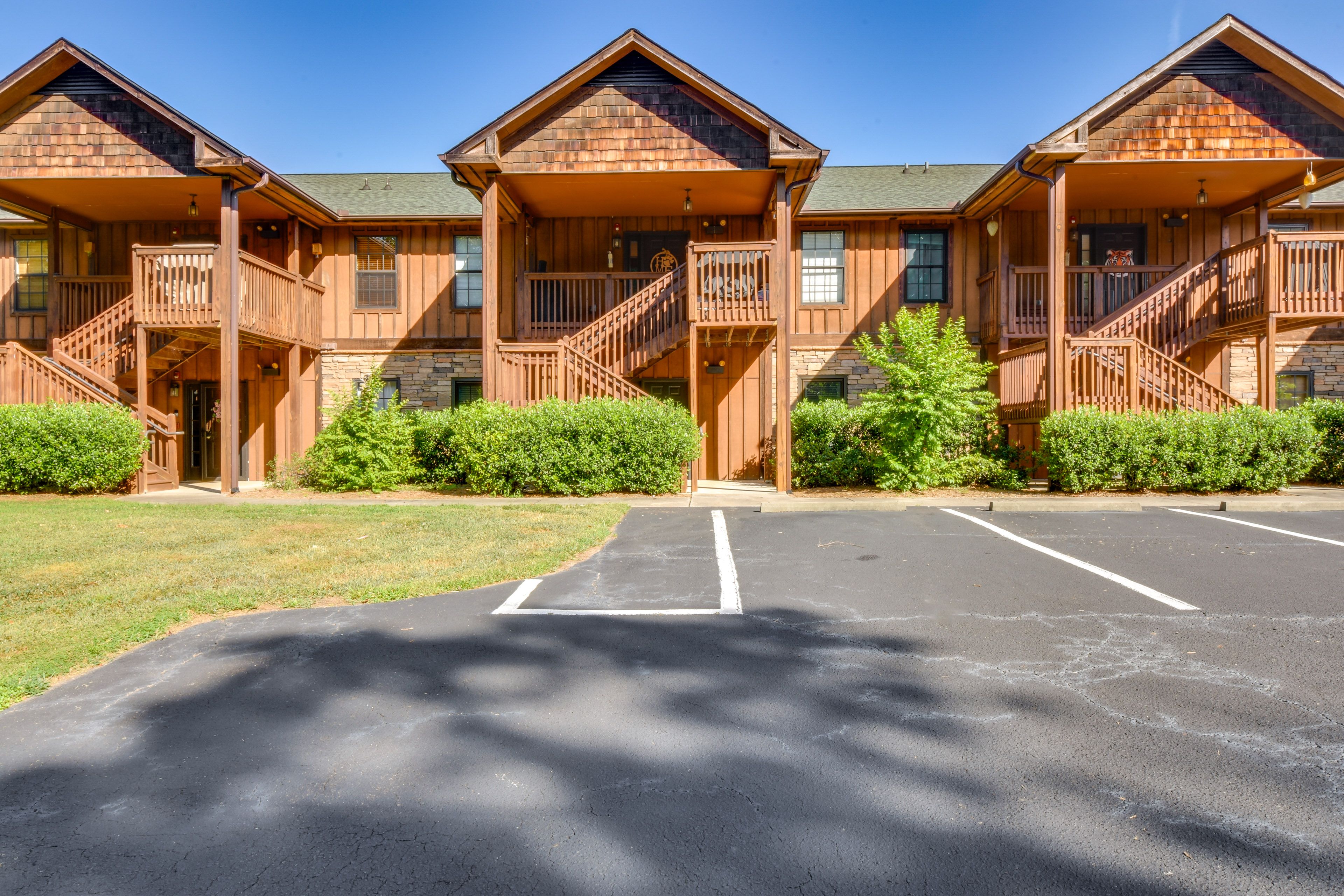 Exterior | Designated Parking Spots (2 Vehicles) | Addt'l Guest & Boat Parking