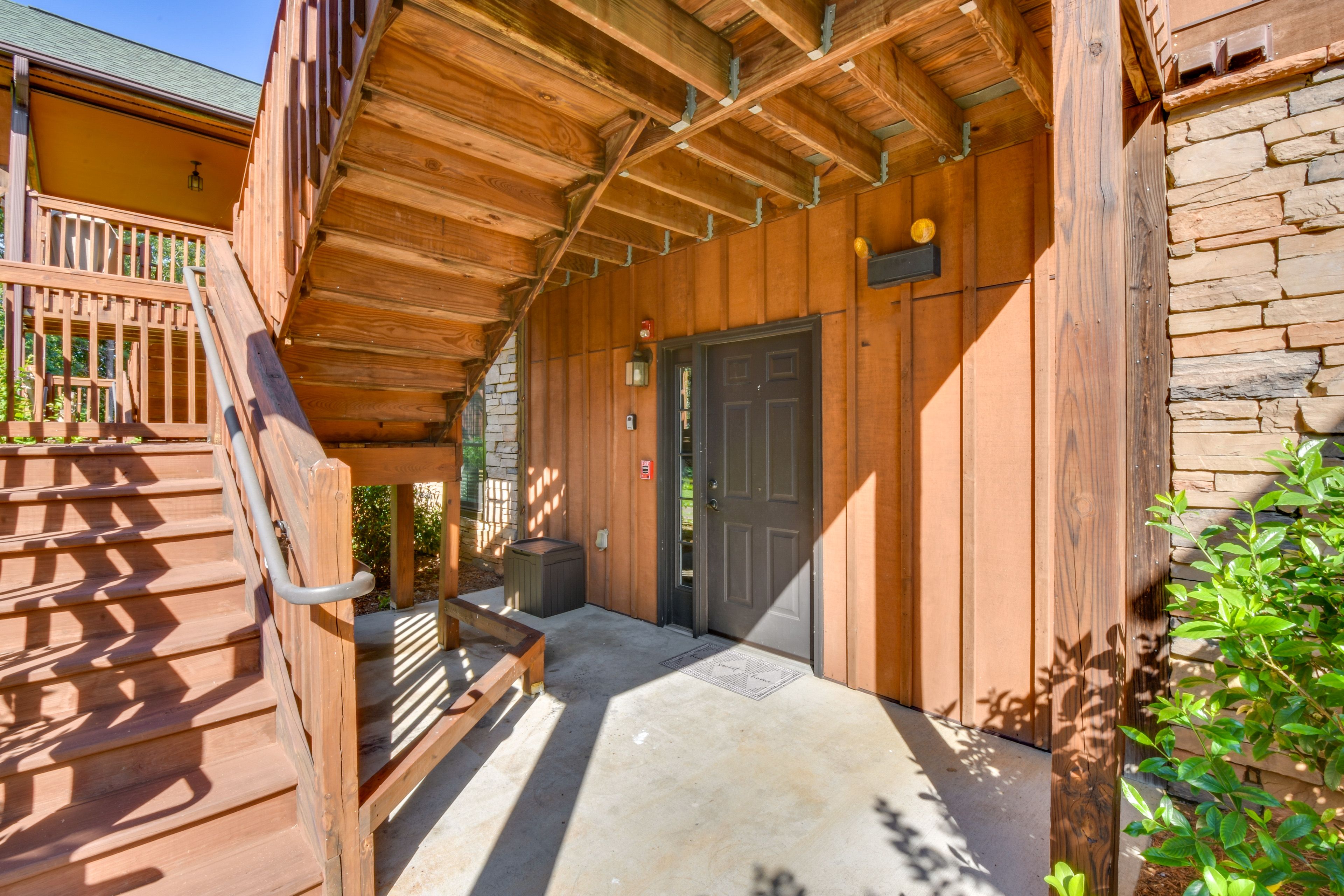 Condo Entrance/Front Porch | 1st-Floor Unit