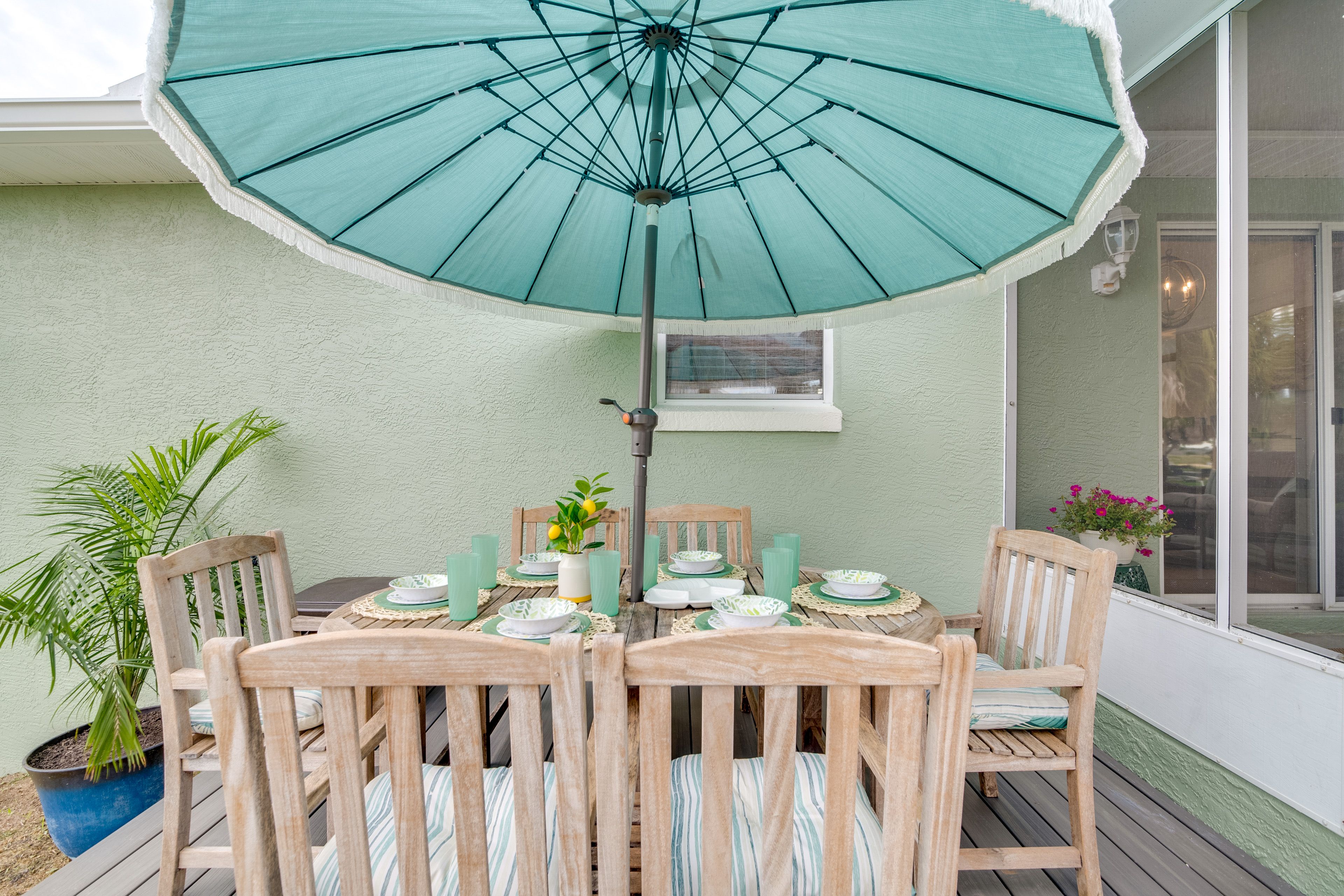 Private Deck | Outdoor Dining Area | Gas Grill
