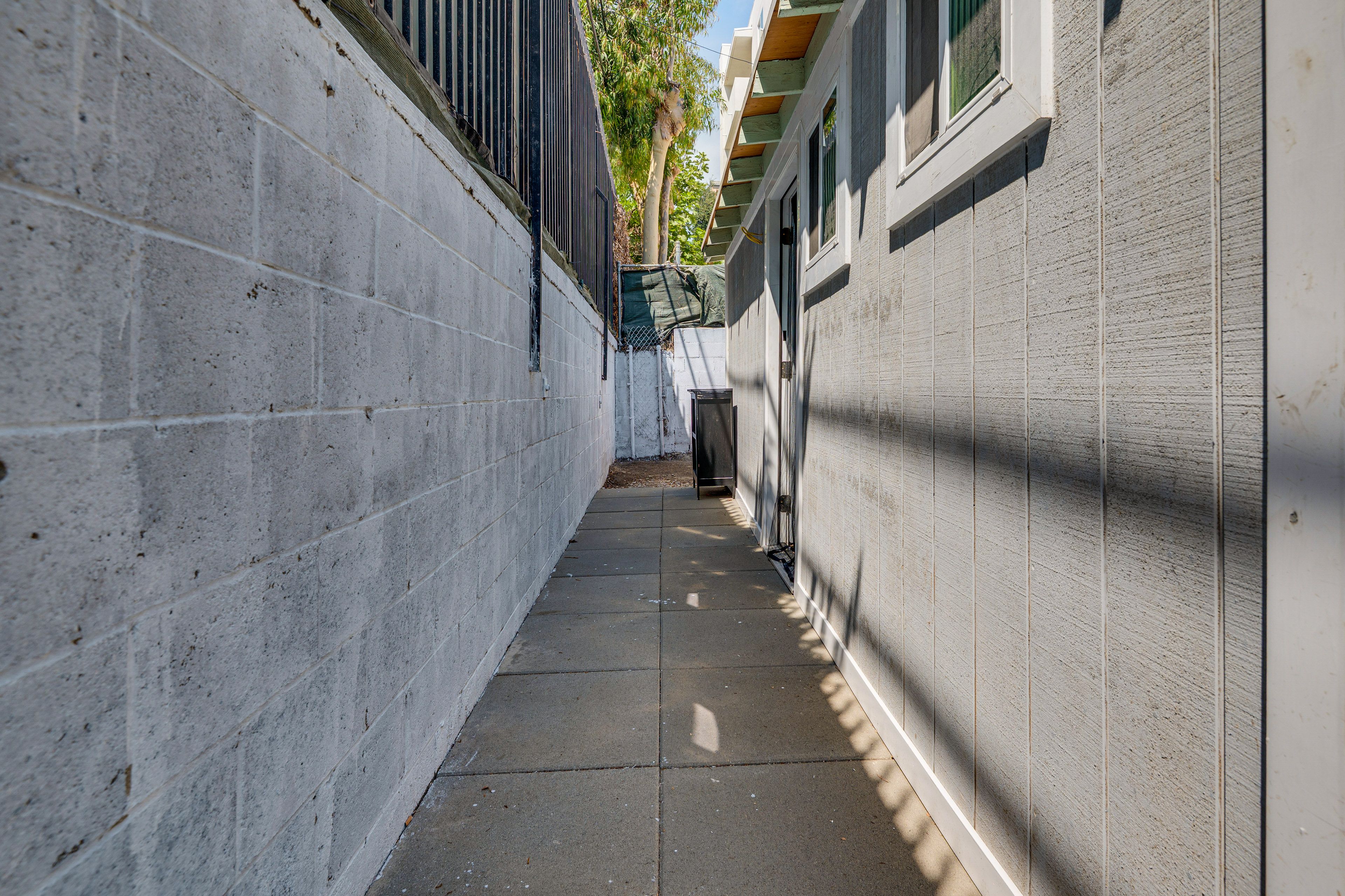 Walkway to Unit Entrance