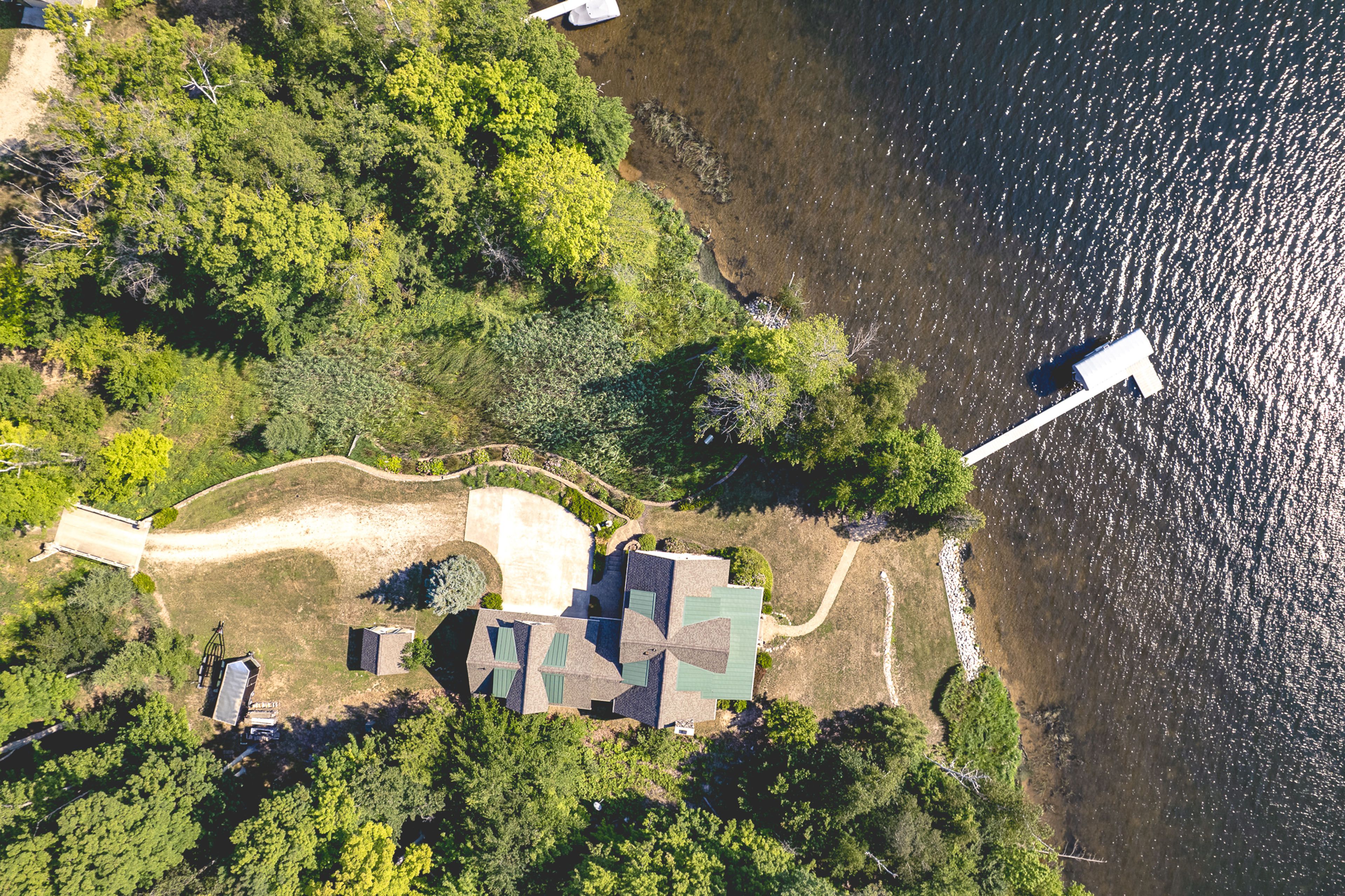 Aerial View of Property