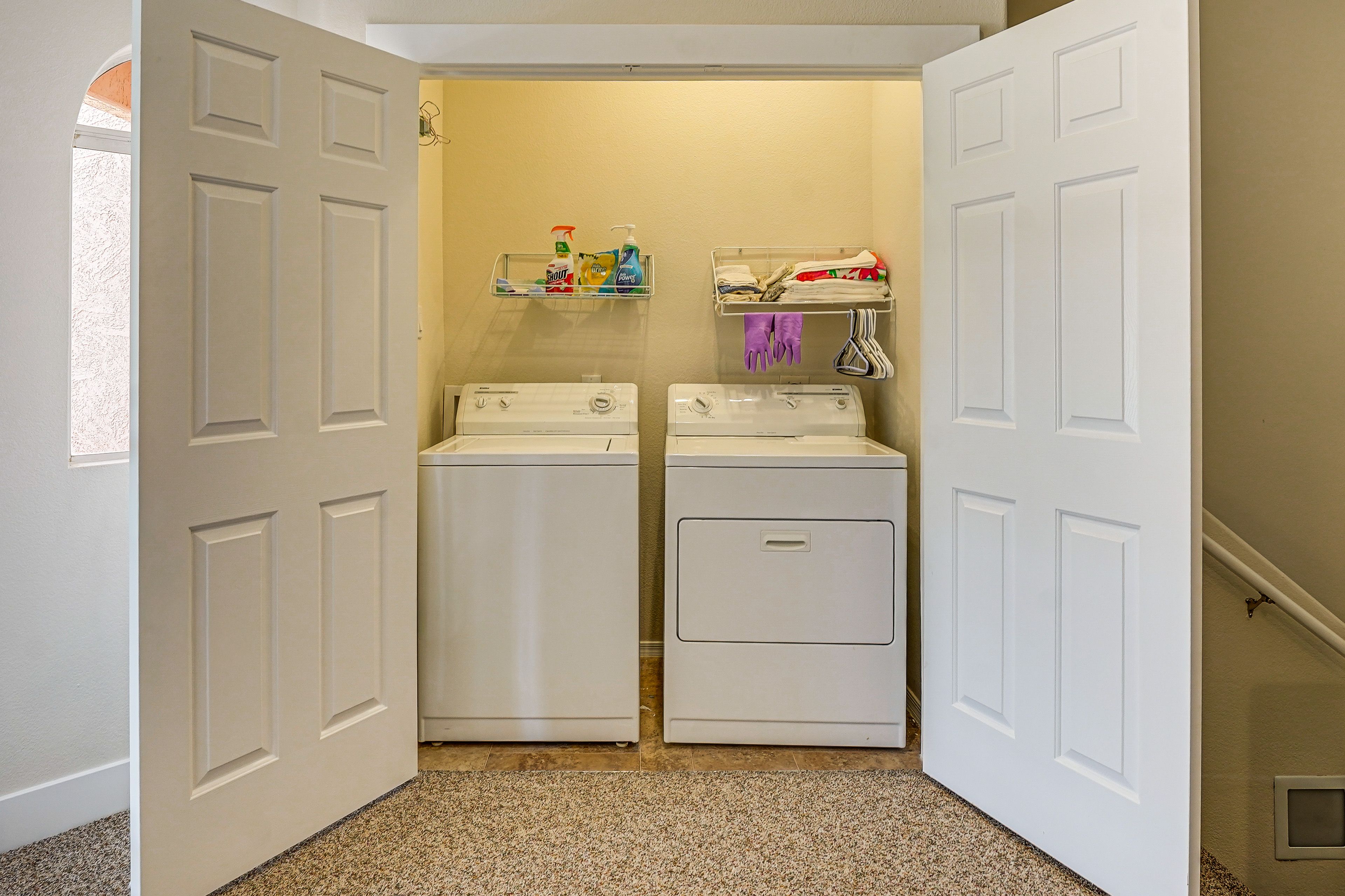 Laundry Closet | 2nd Floor