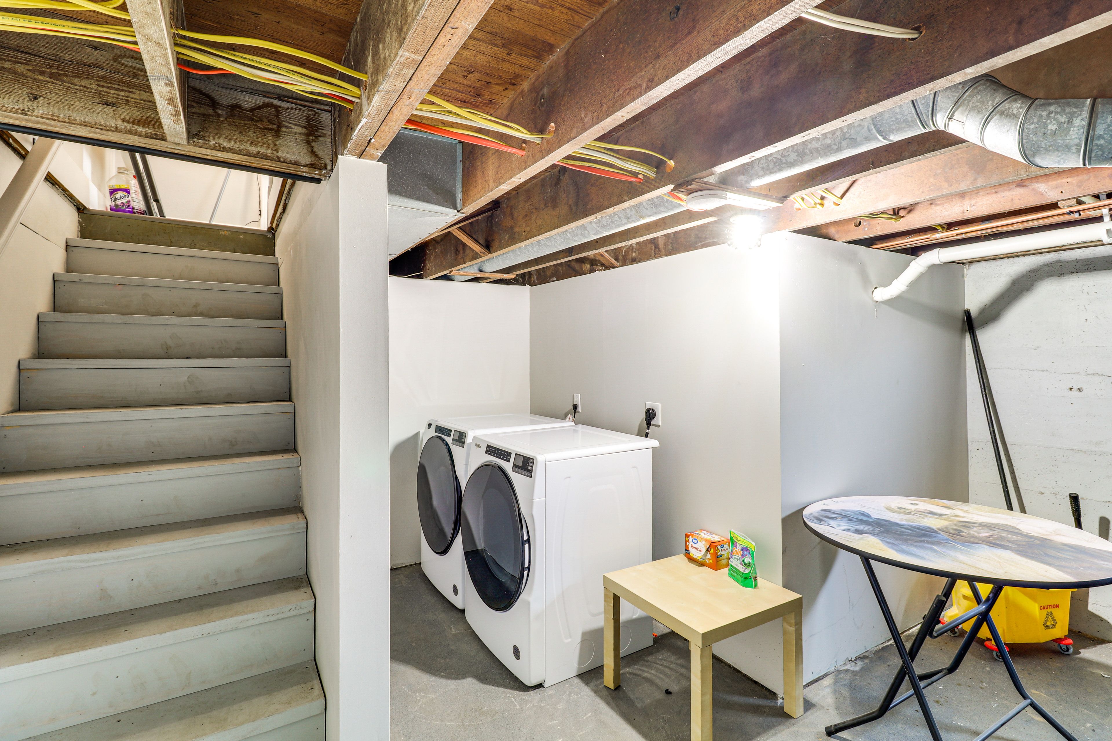 Basement | In-Unit Laundry | Detergent | Iron & Board