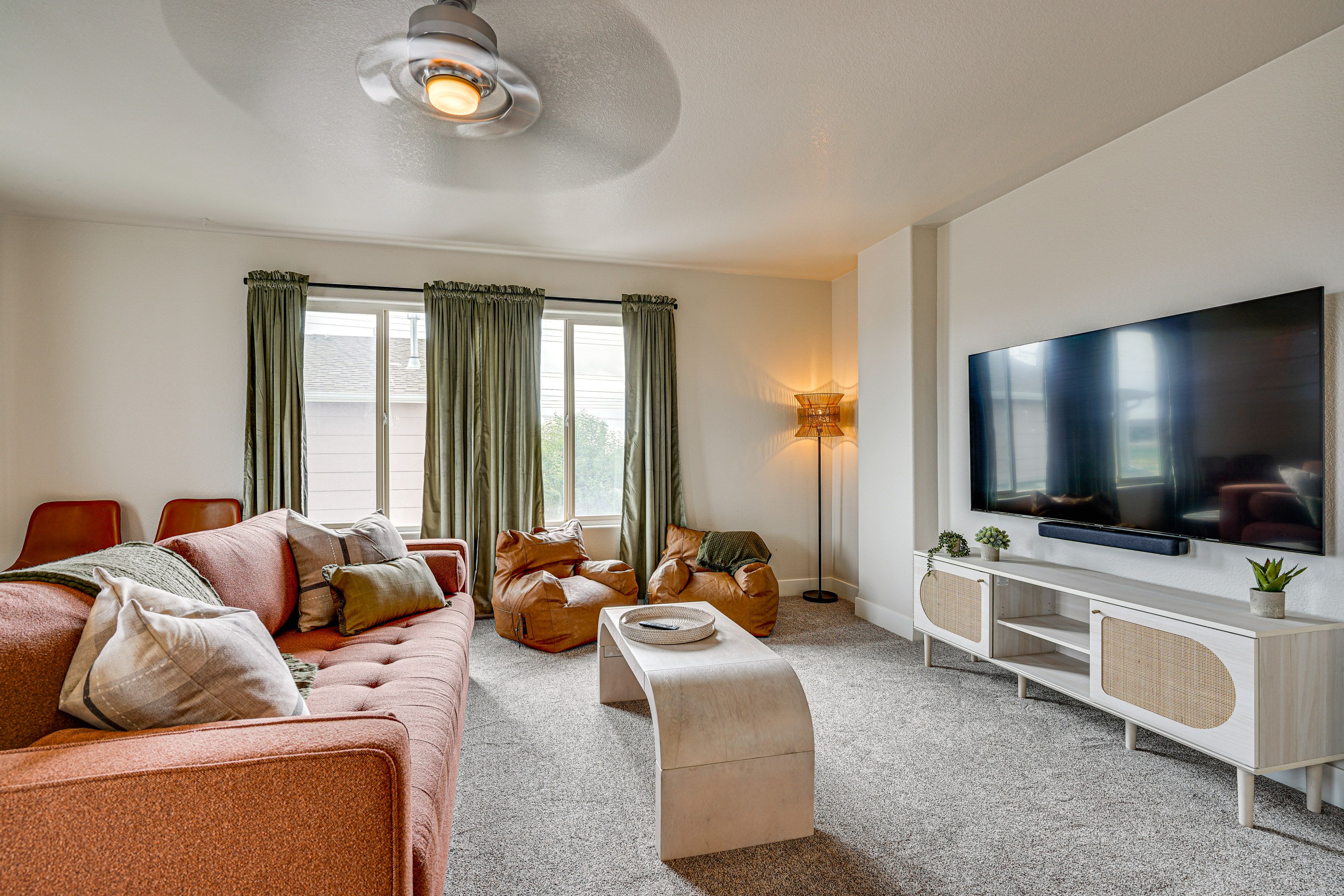 Property Interior | 2-Story Home | Free WiFi | Central A/C & Heating