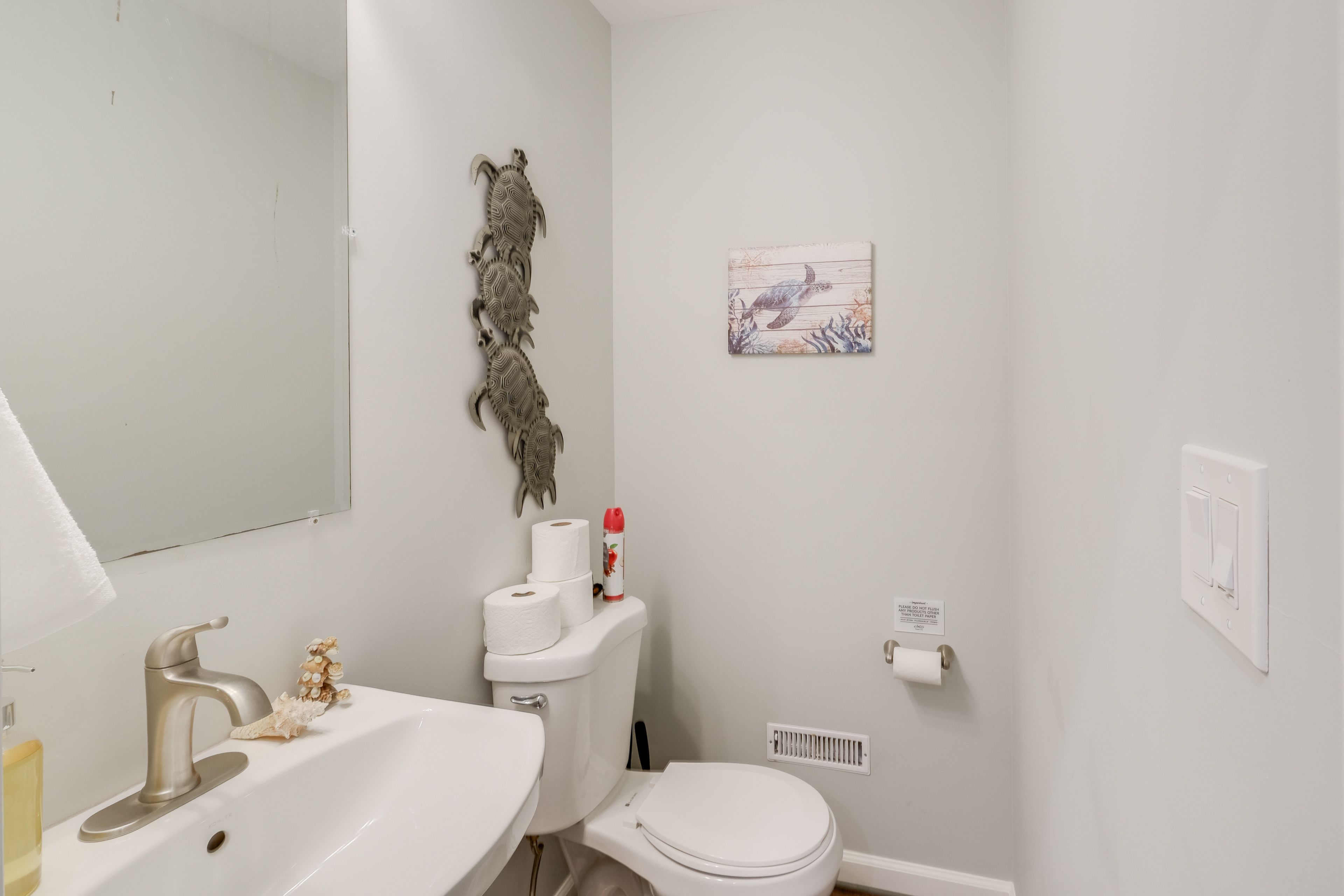 Half Bathroom | Lower Level