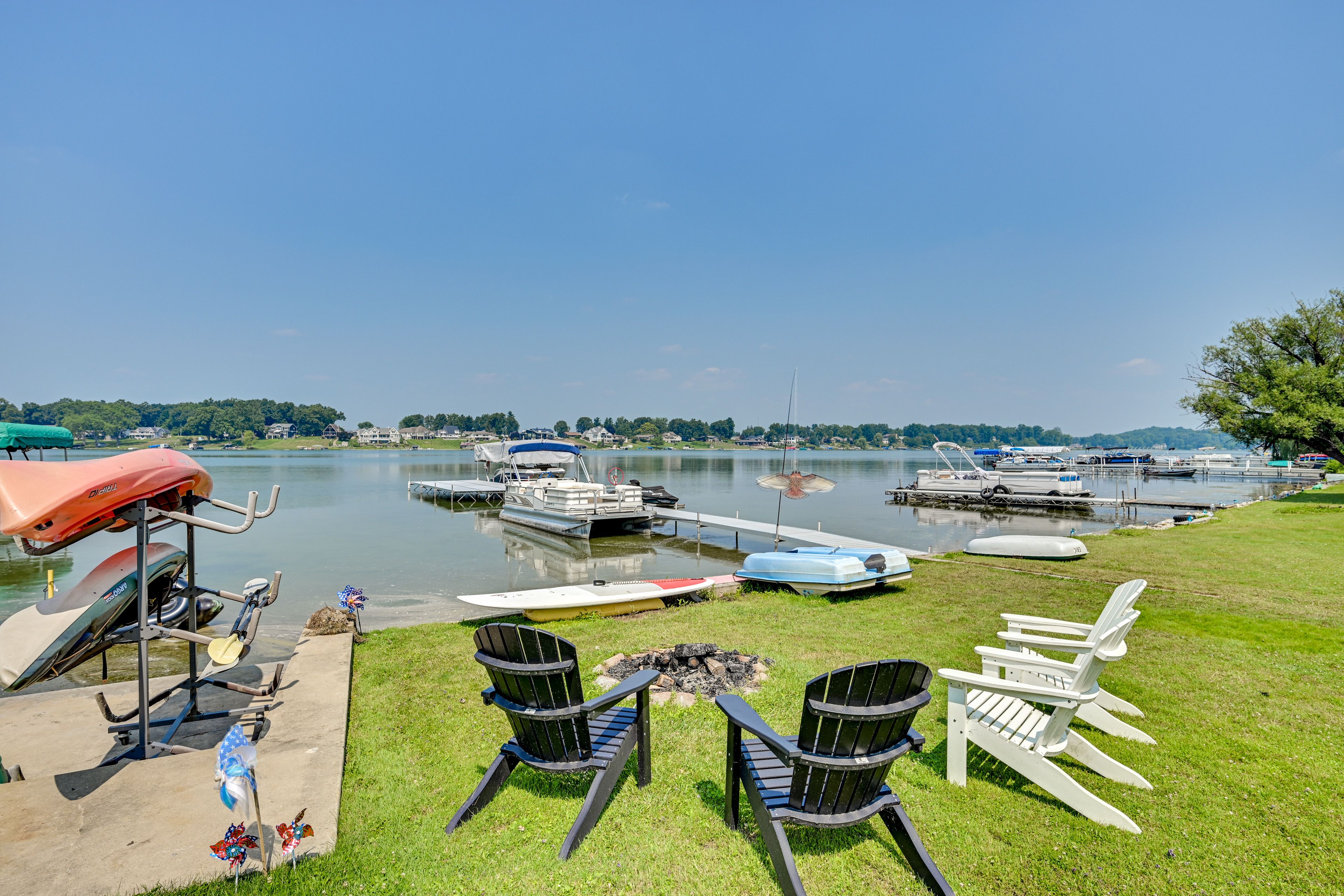 Fire Pit | Kayaks | Pedal Boat | Paddleboard