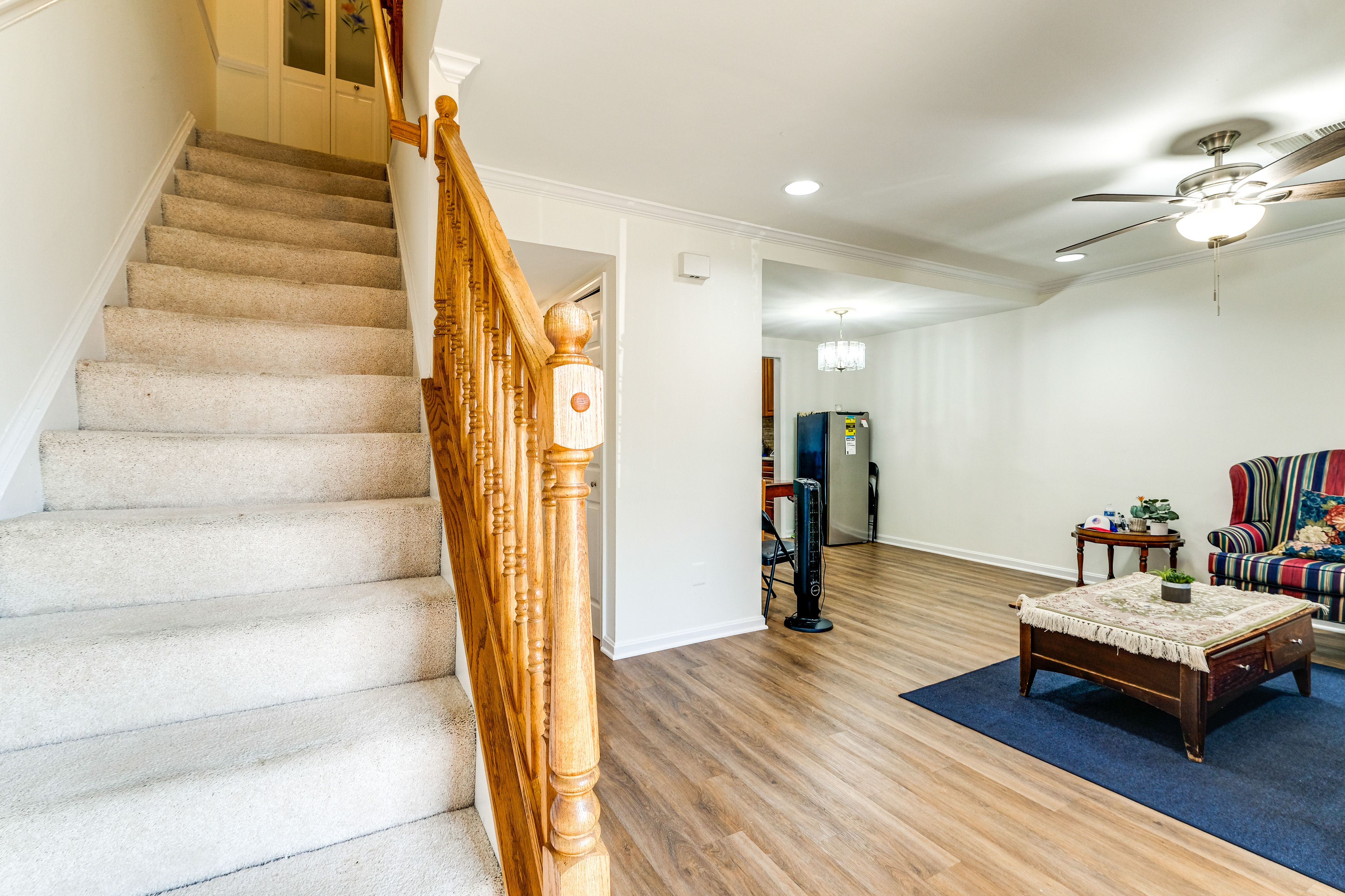 Stairs to Access 2nd Floor