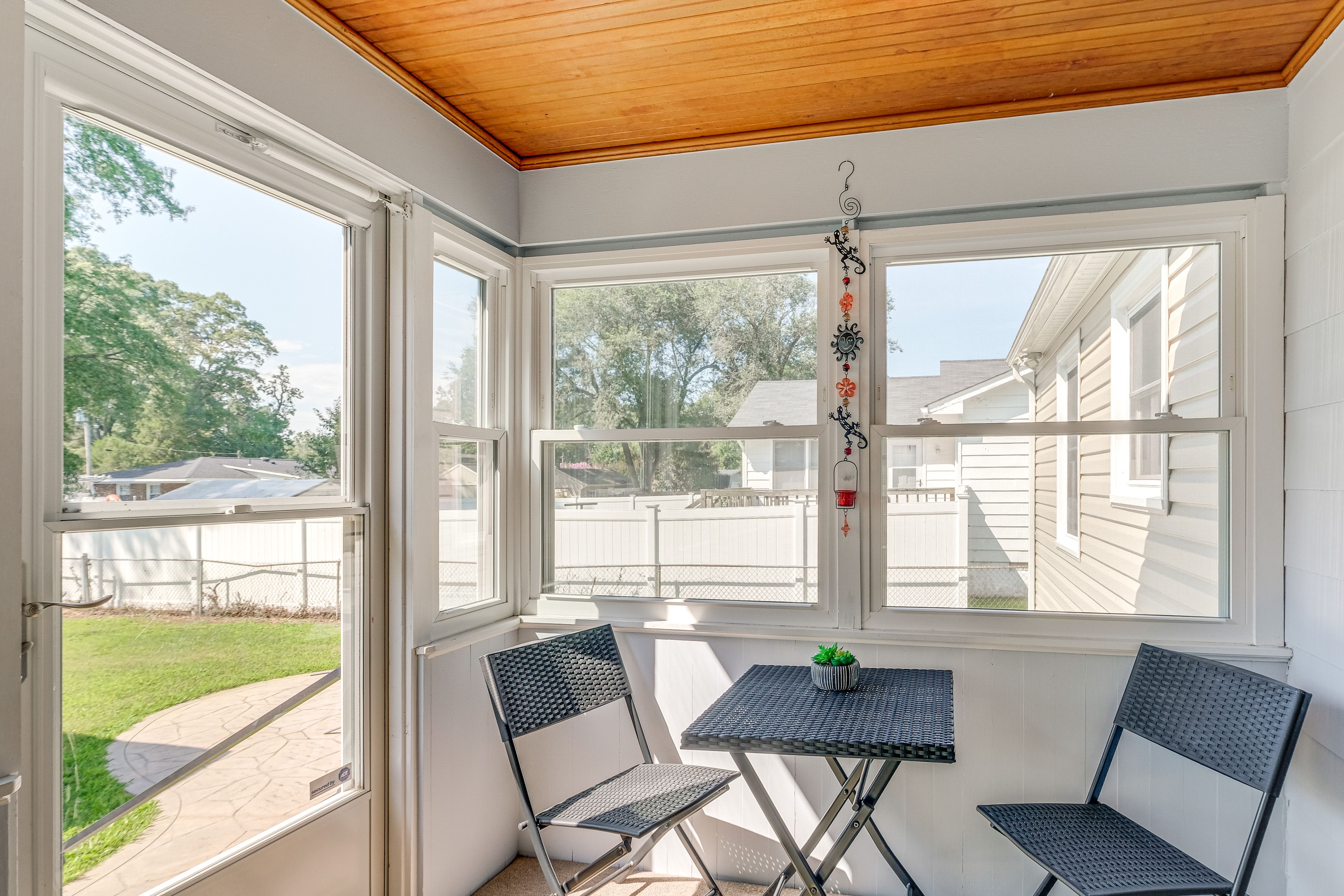 Back Enclosed Porch