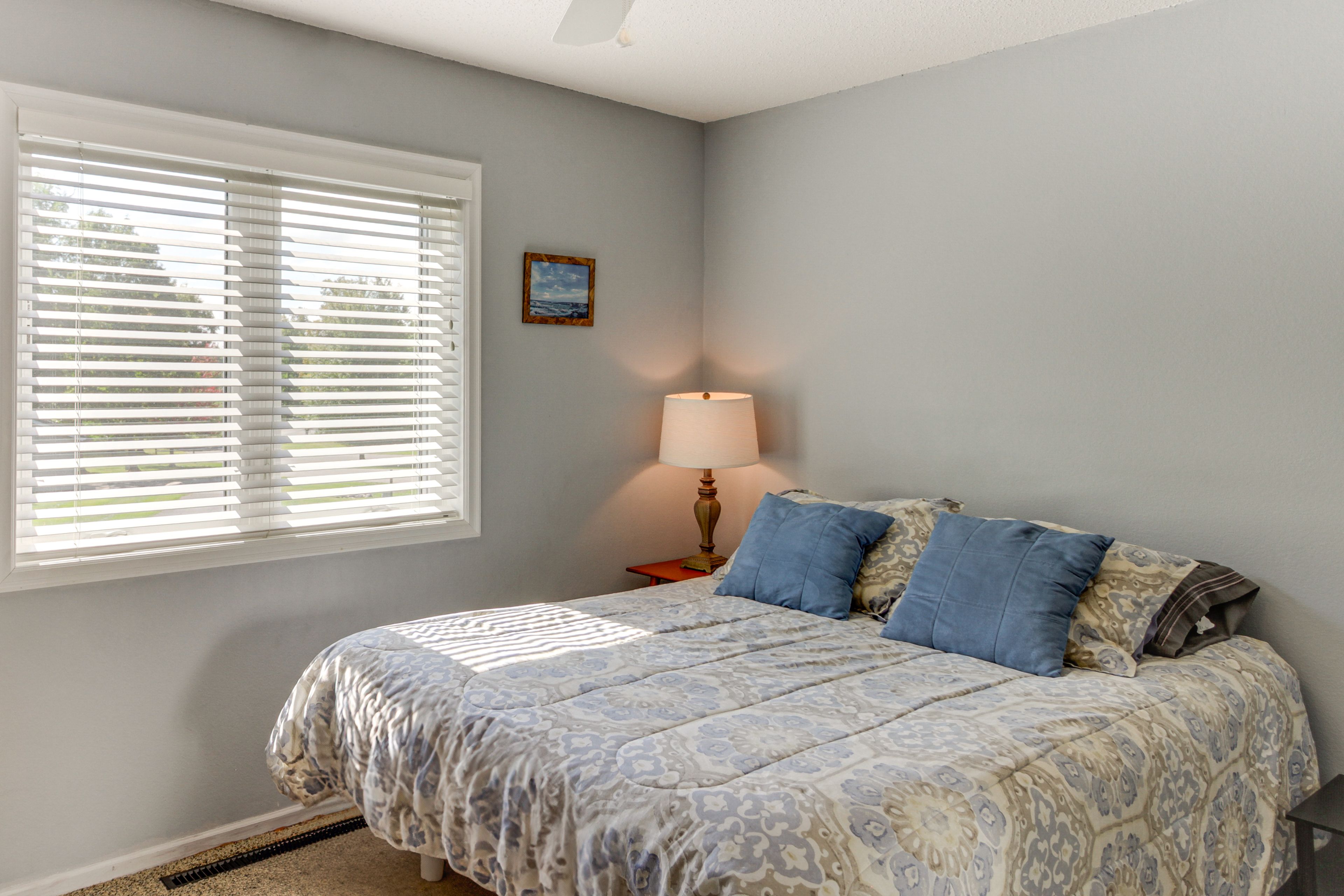 Bedroom 2 | 2nd Floor | Queen Bed | Laptop-Friendly Workspace