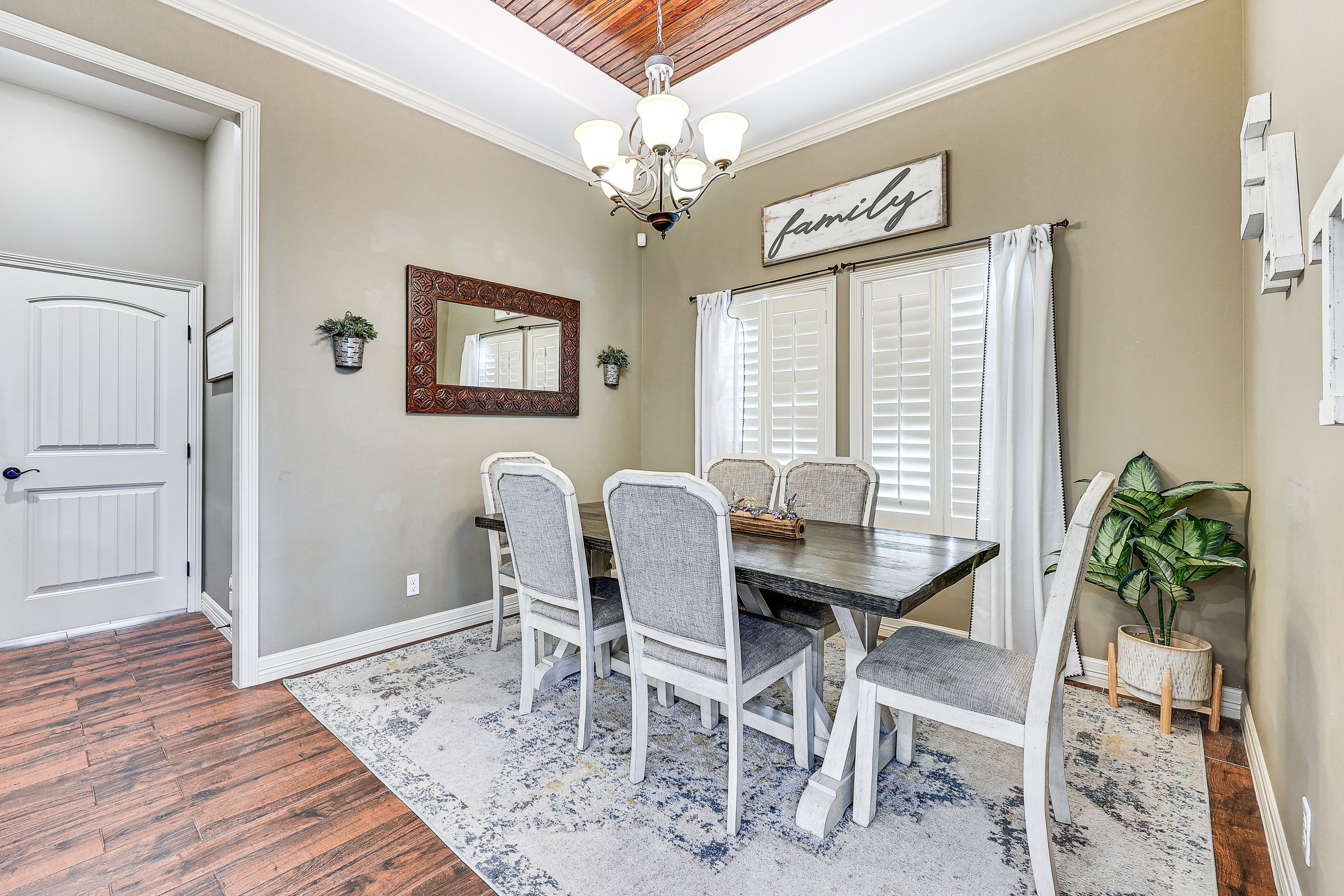 Dining Area | 1st Floor | Dishware & Flatware