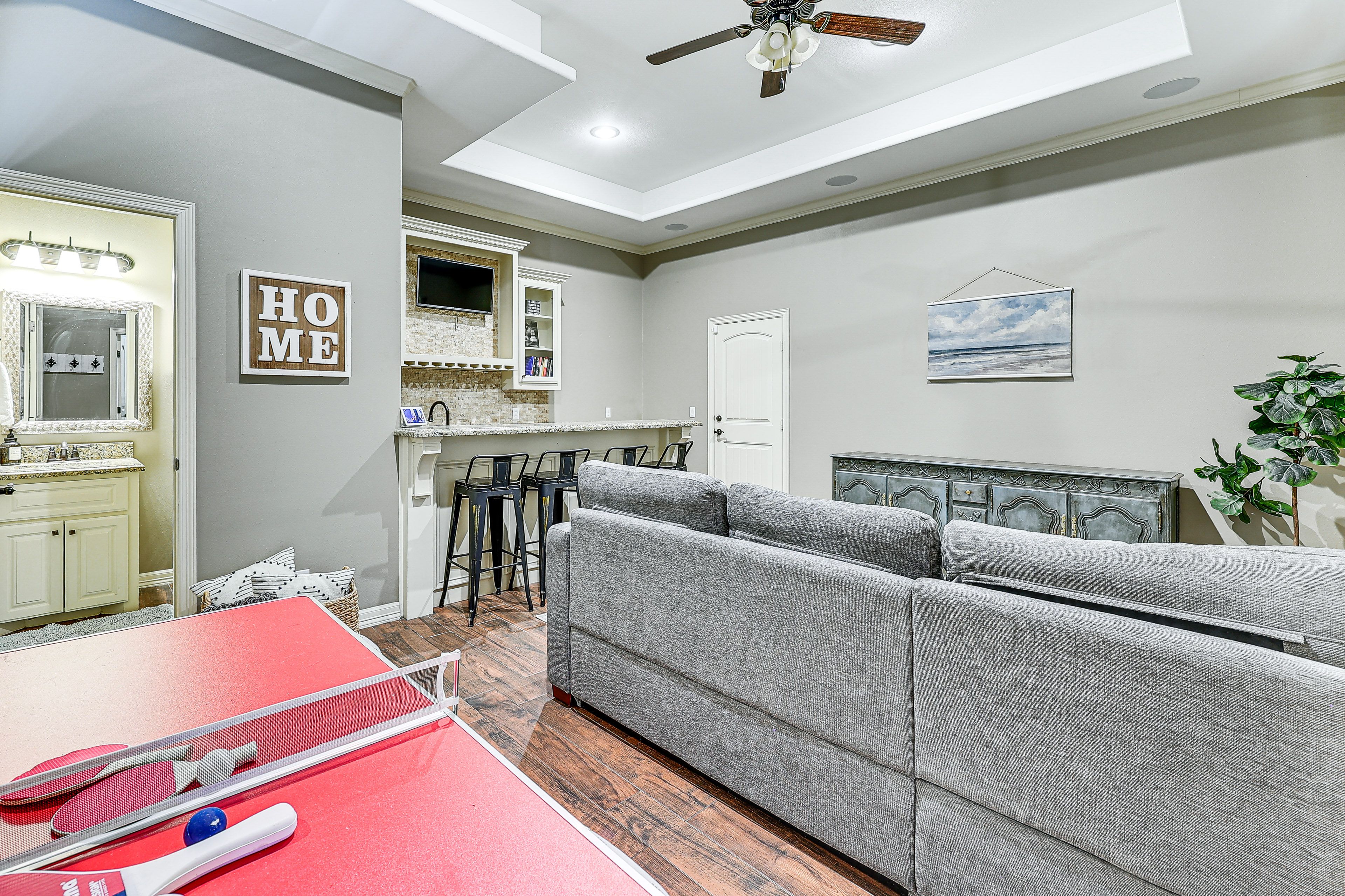 Game Room | 1st Floor | Queen Sleeper Sofa