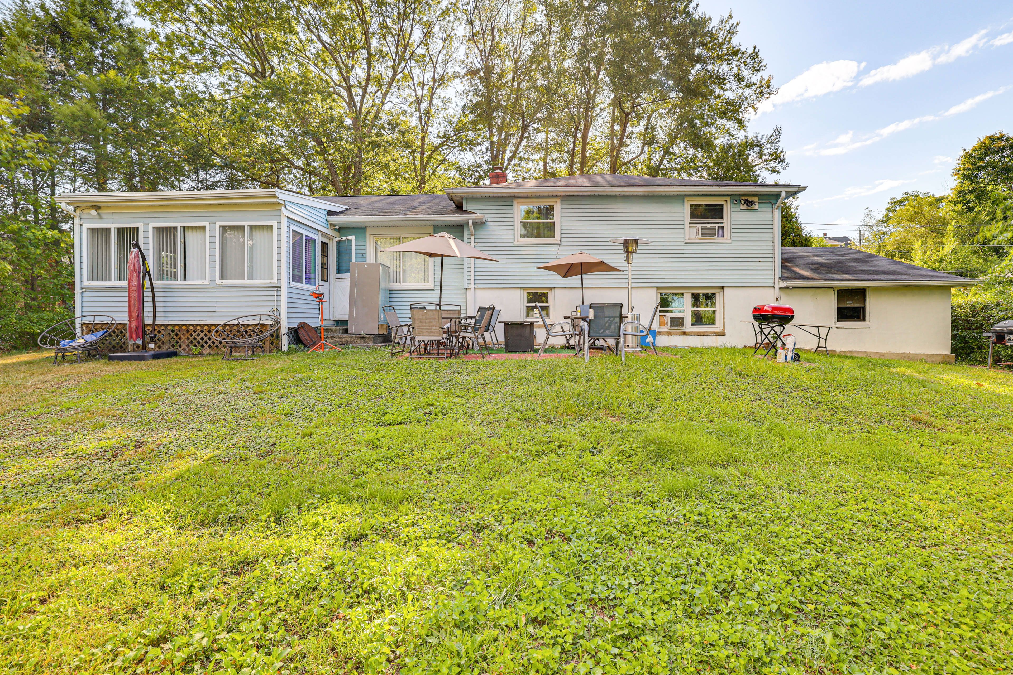 House Exterior | Furnished Patio | 3 Dining Areas | Gas Grill | Gas Fire Pit