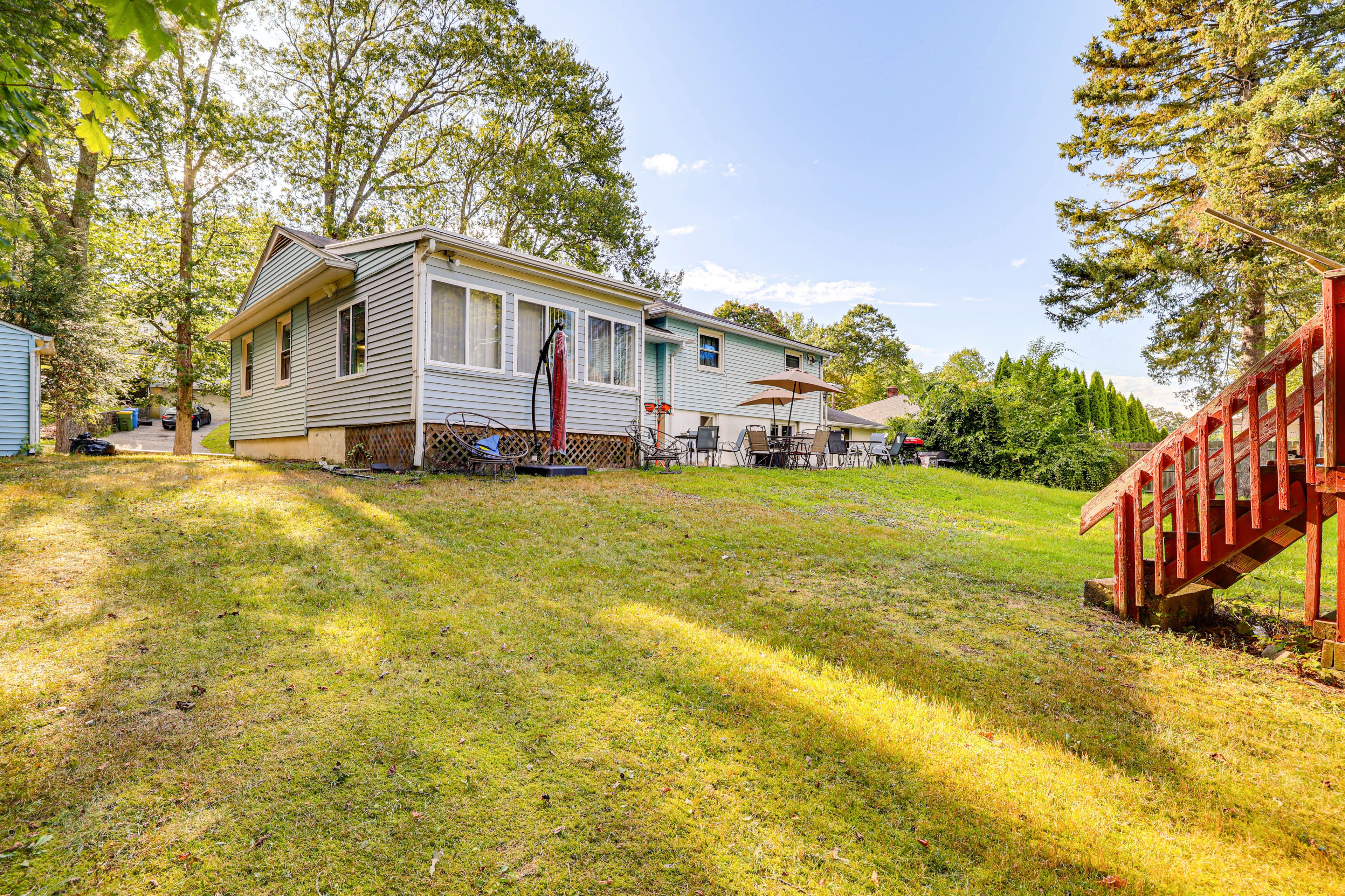 House Exterior | Private Backyard