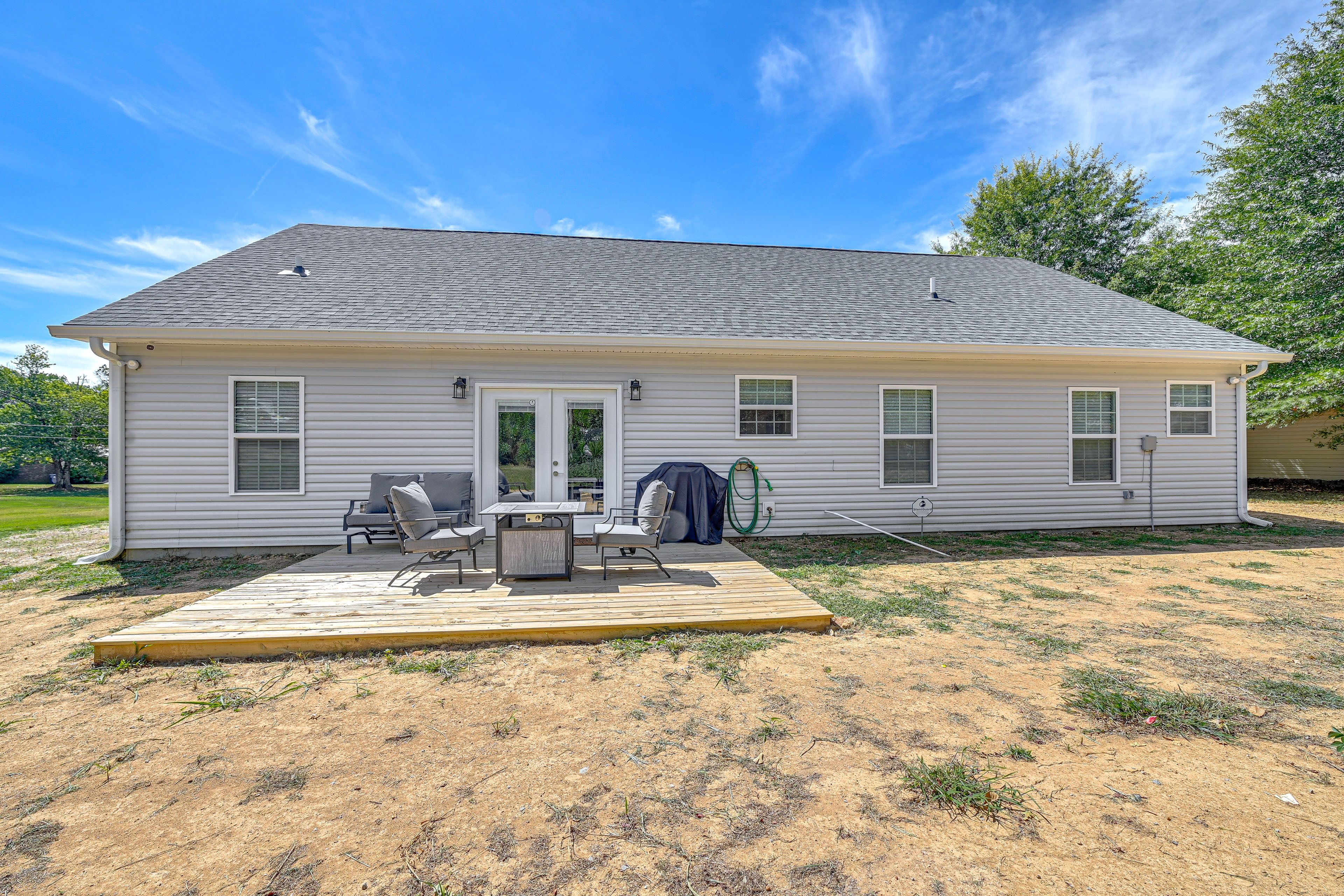 Private Backyard Area