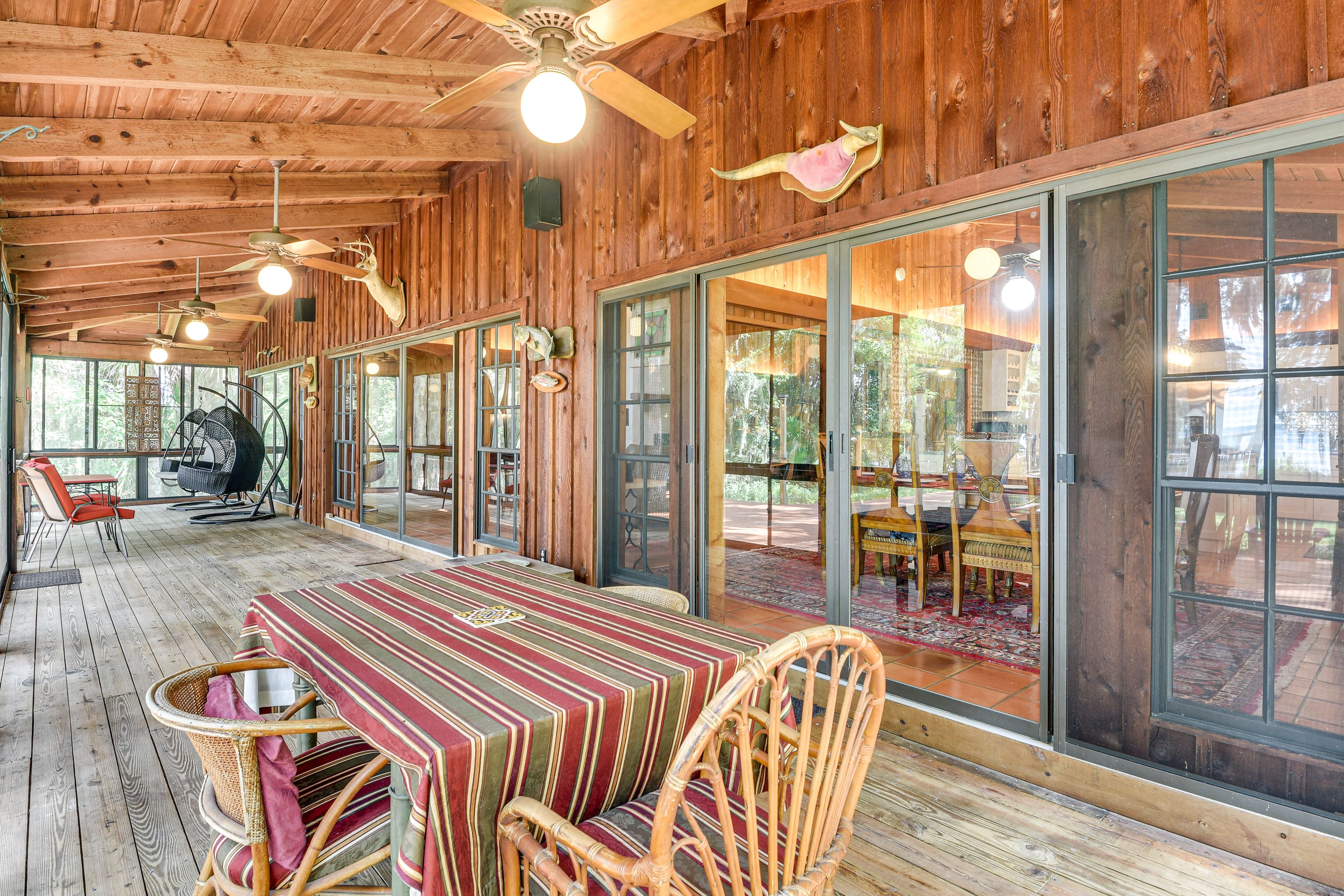 Back Porch | Plenty of Seating