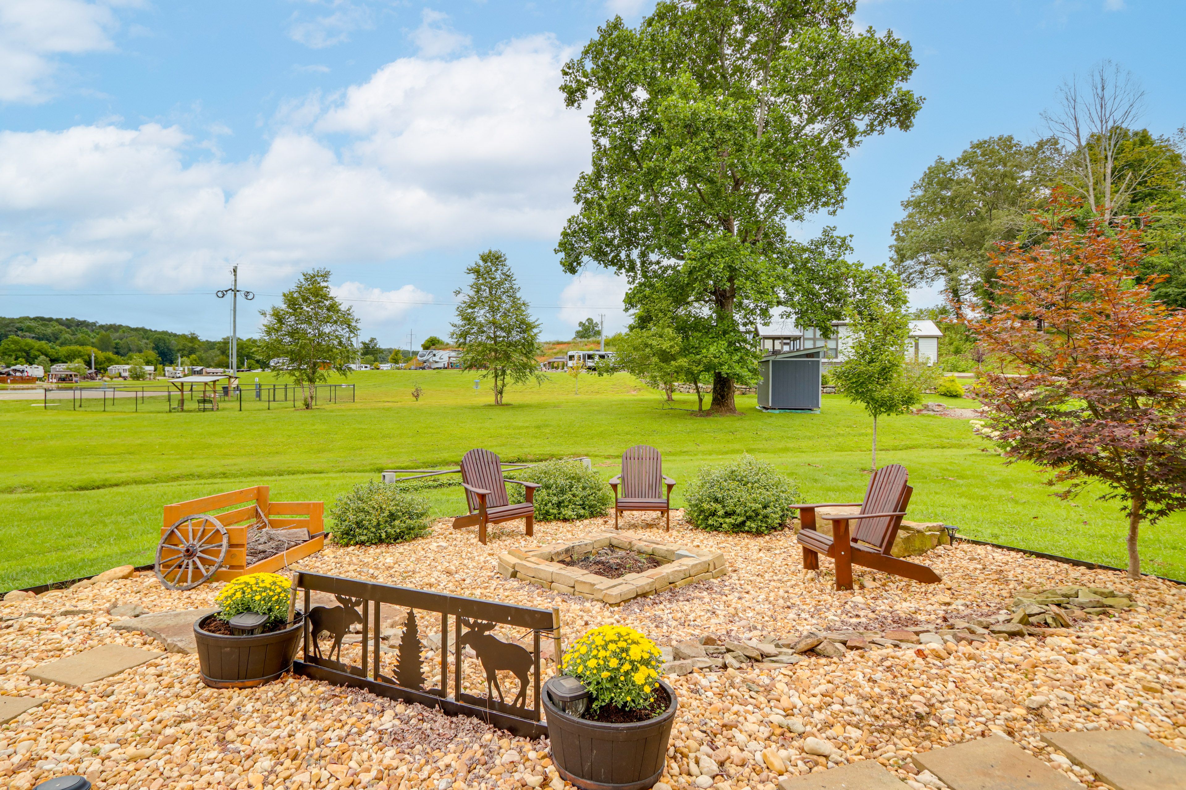 Private Outdoor Space | Wood-Burning Fire Pit