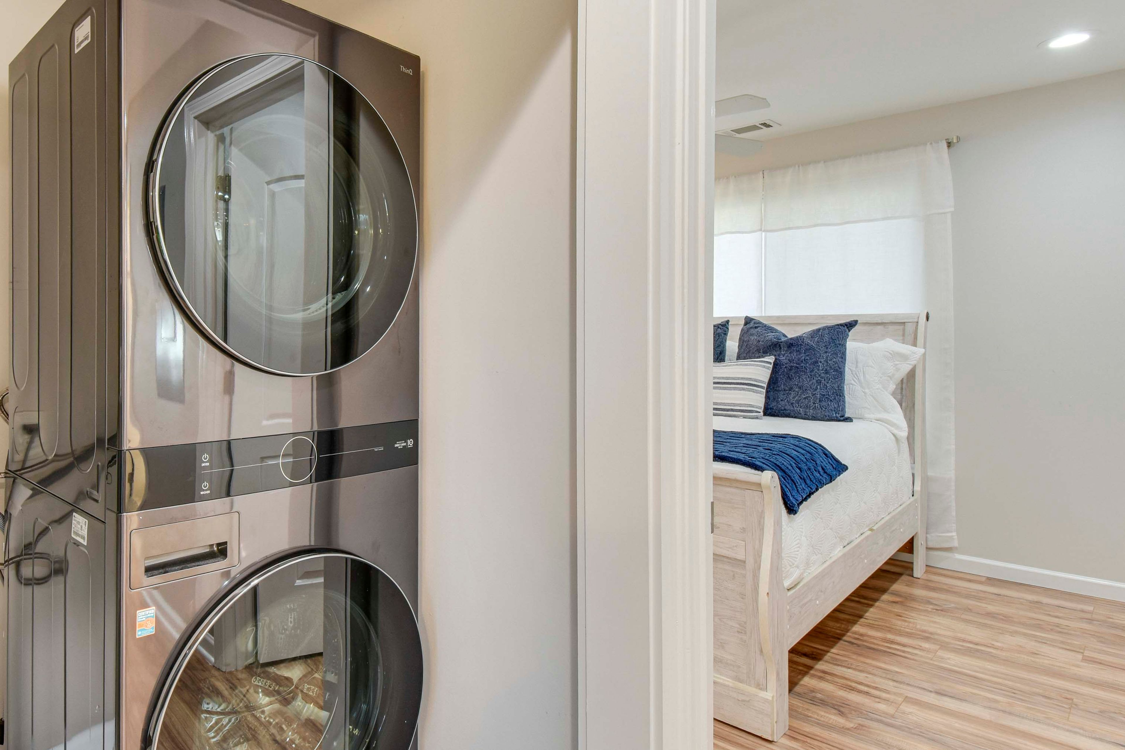 Washer & Dryer | Laundry Detergent Provided