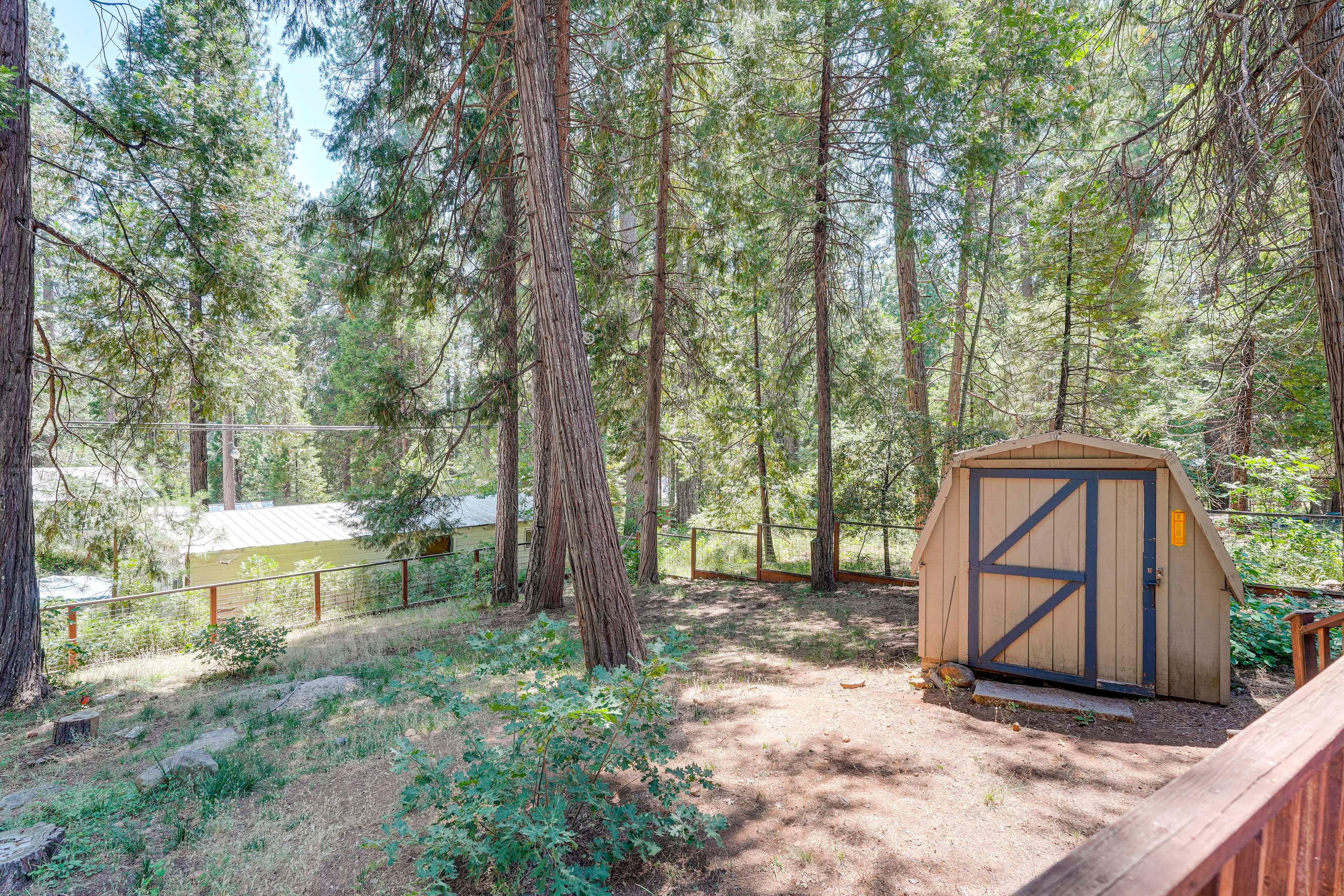 House Exterior | Fenced Backyard