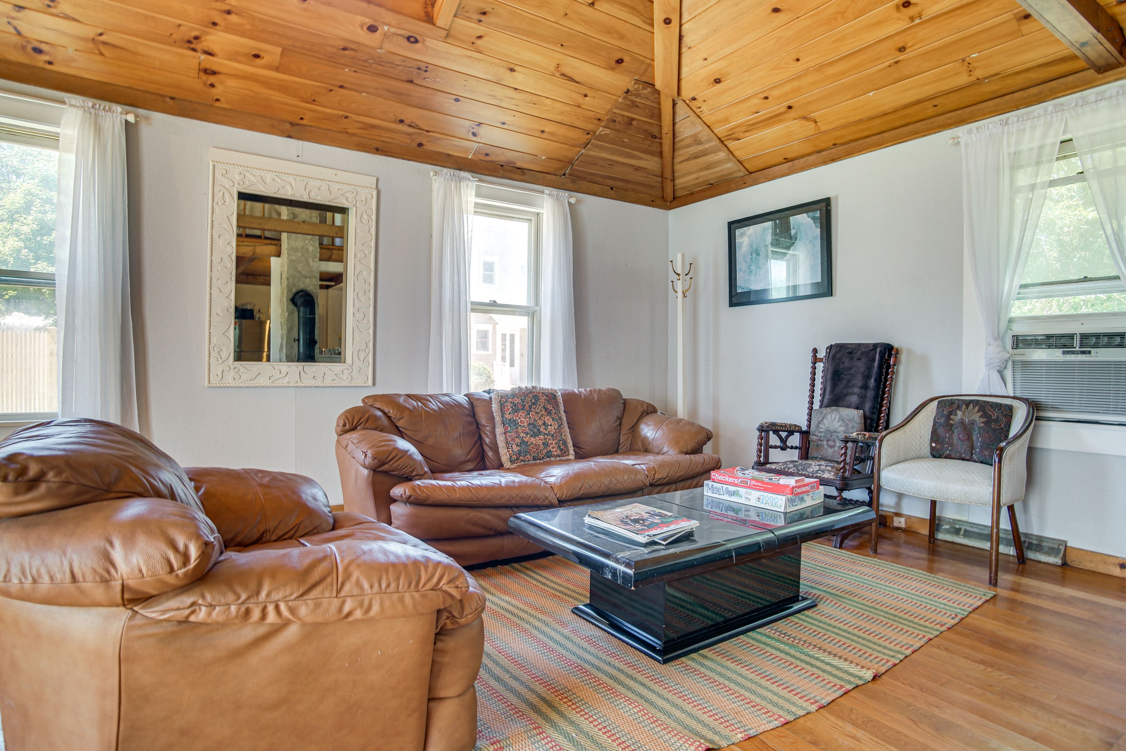 Oak Bluffs Vacation Rental | 2BR | 1.5BA | 1,100 Sq Ft | Stairs Required