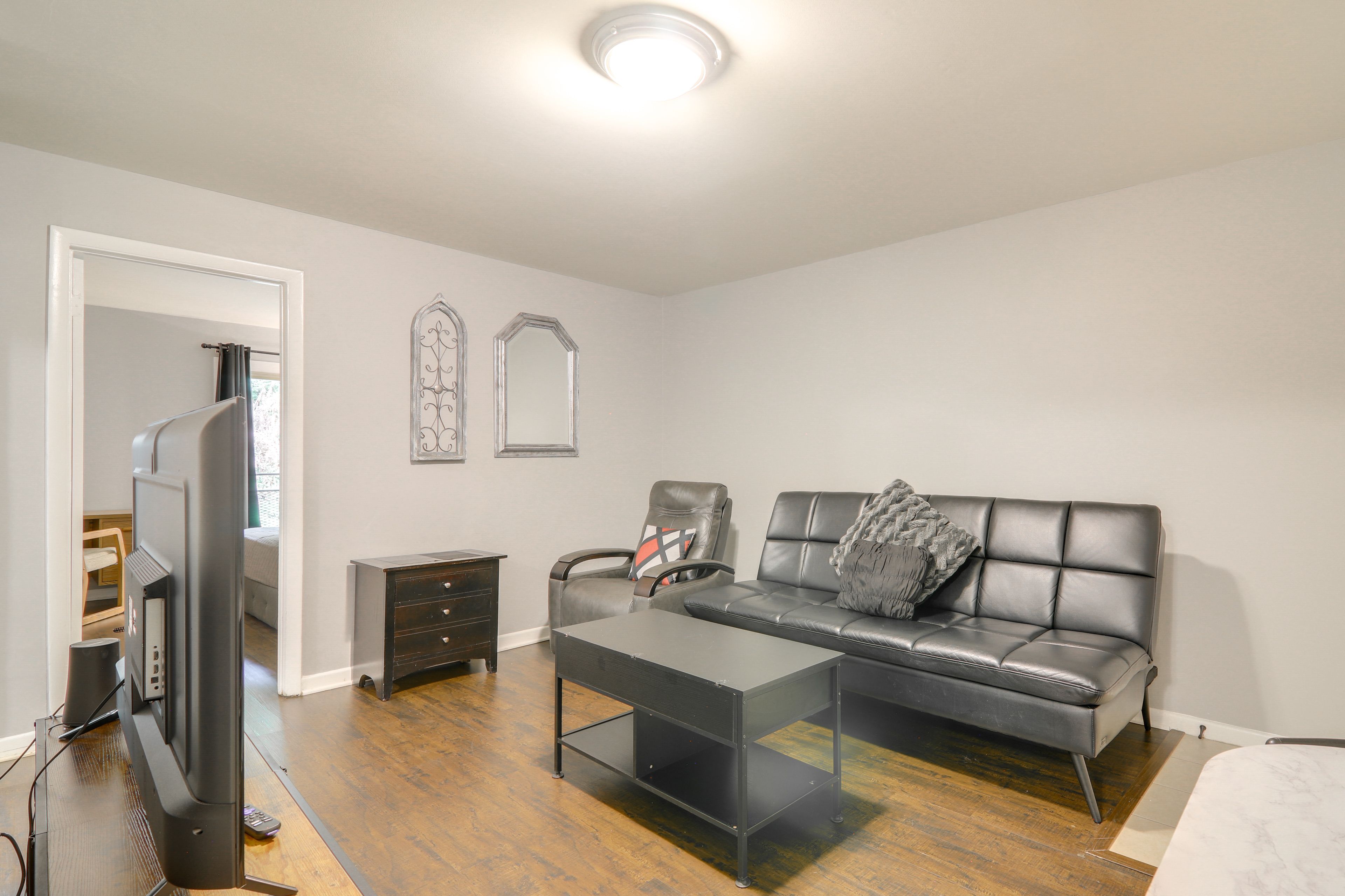 Living Room | Central A/C & Heat | Free WiFi