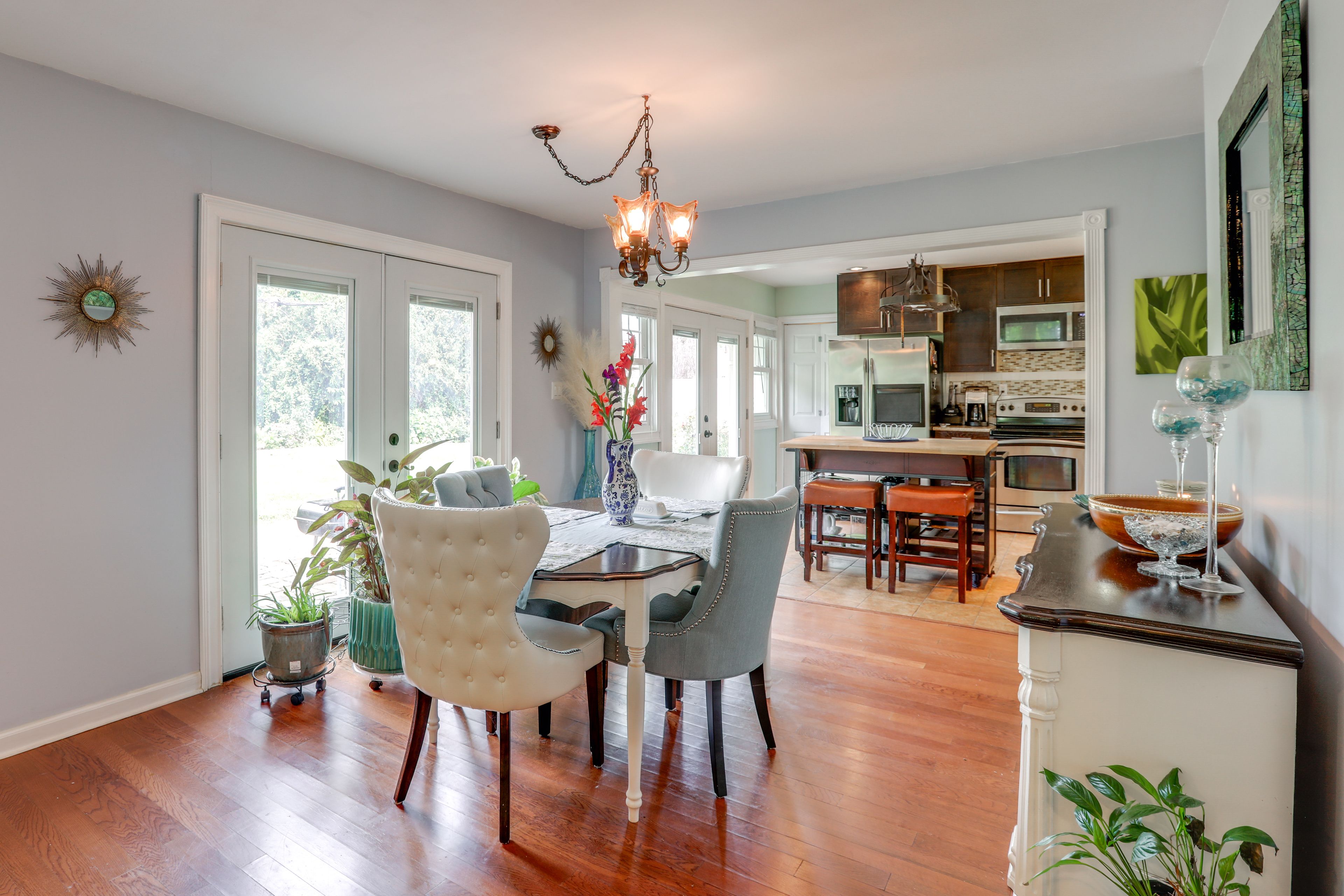 Dining Area & Kitchen | Drip Coffee Maker