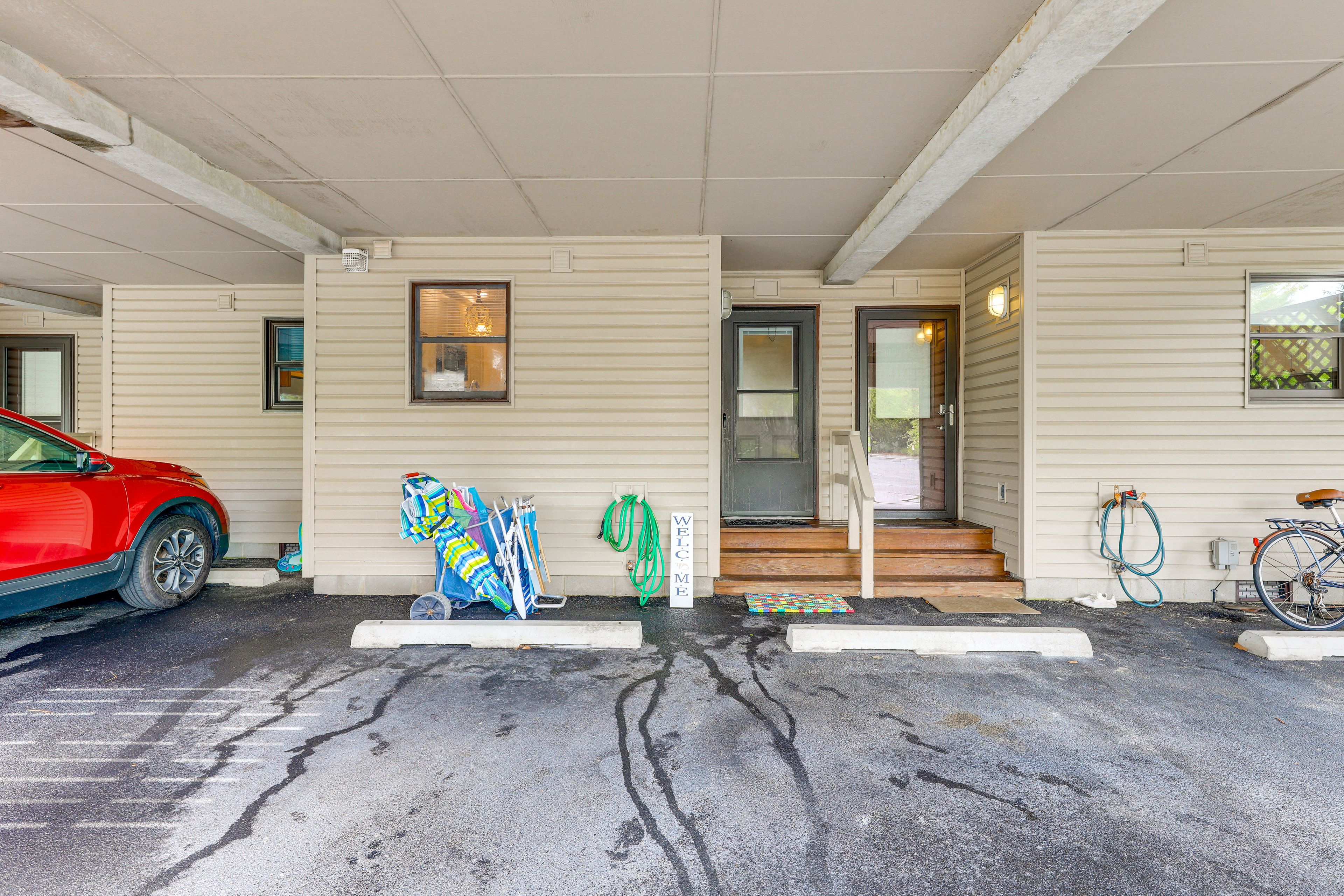 Main Entrance | Beach Gear Provided
