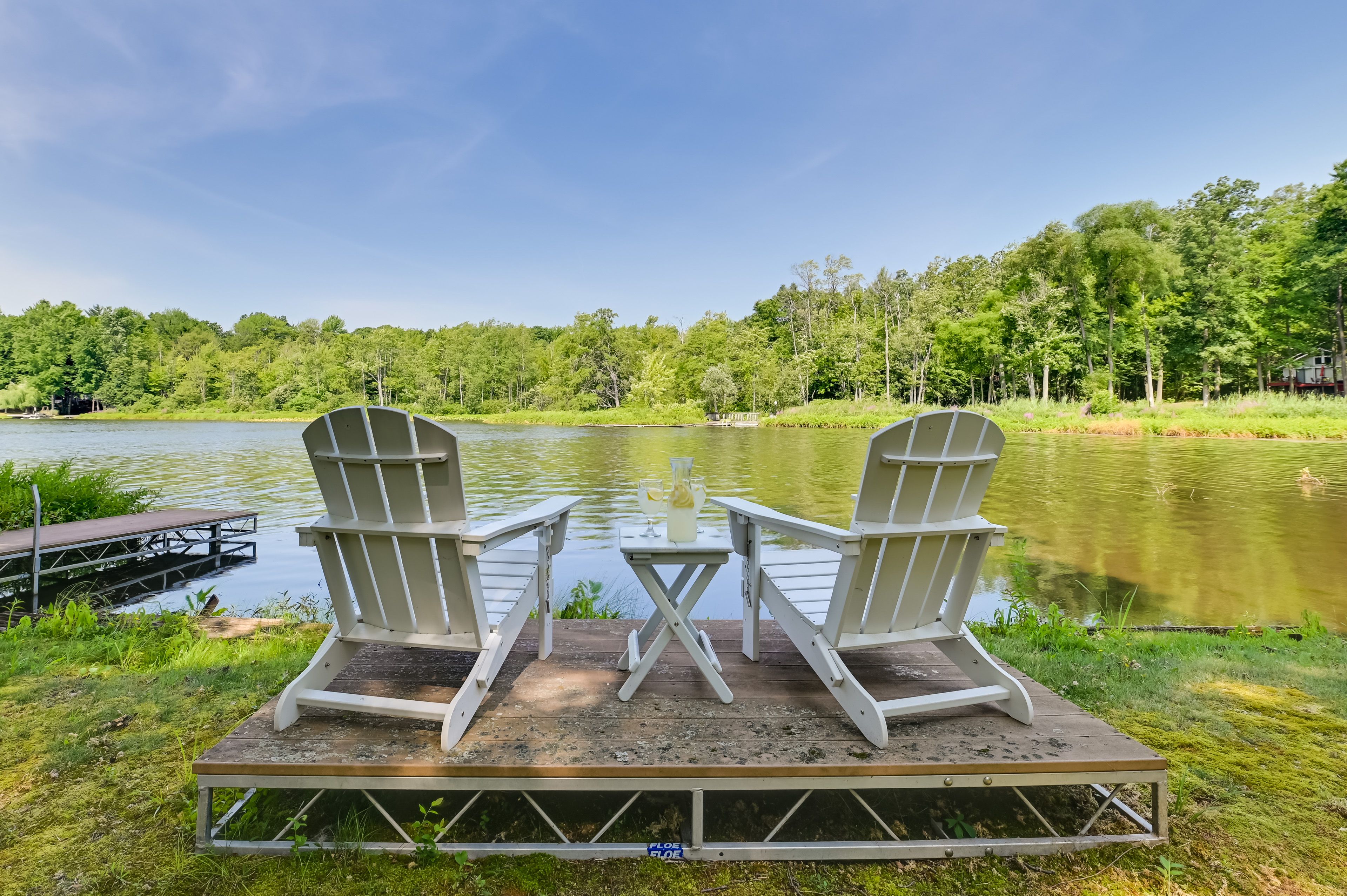 Waterfront Deck | Lower Scott Lake On-Site