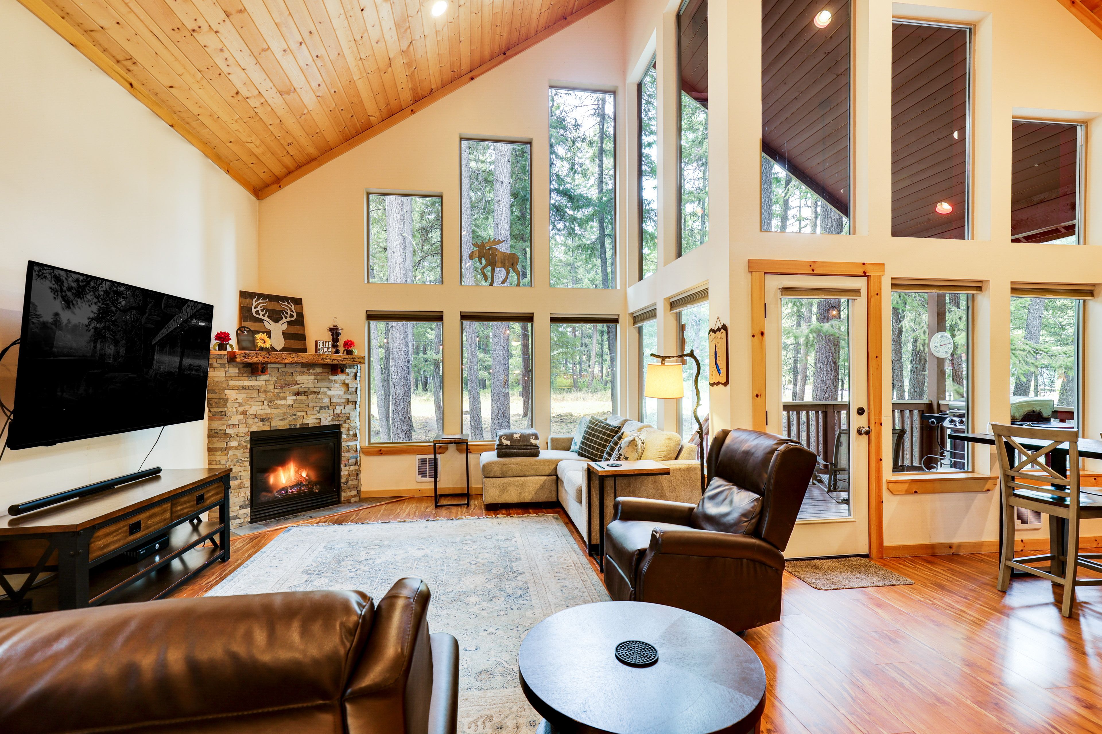 Property Interior | 2-Story Home | Free WiFi | Central A/C & Heating