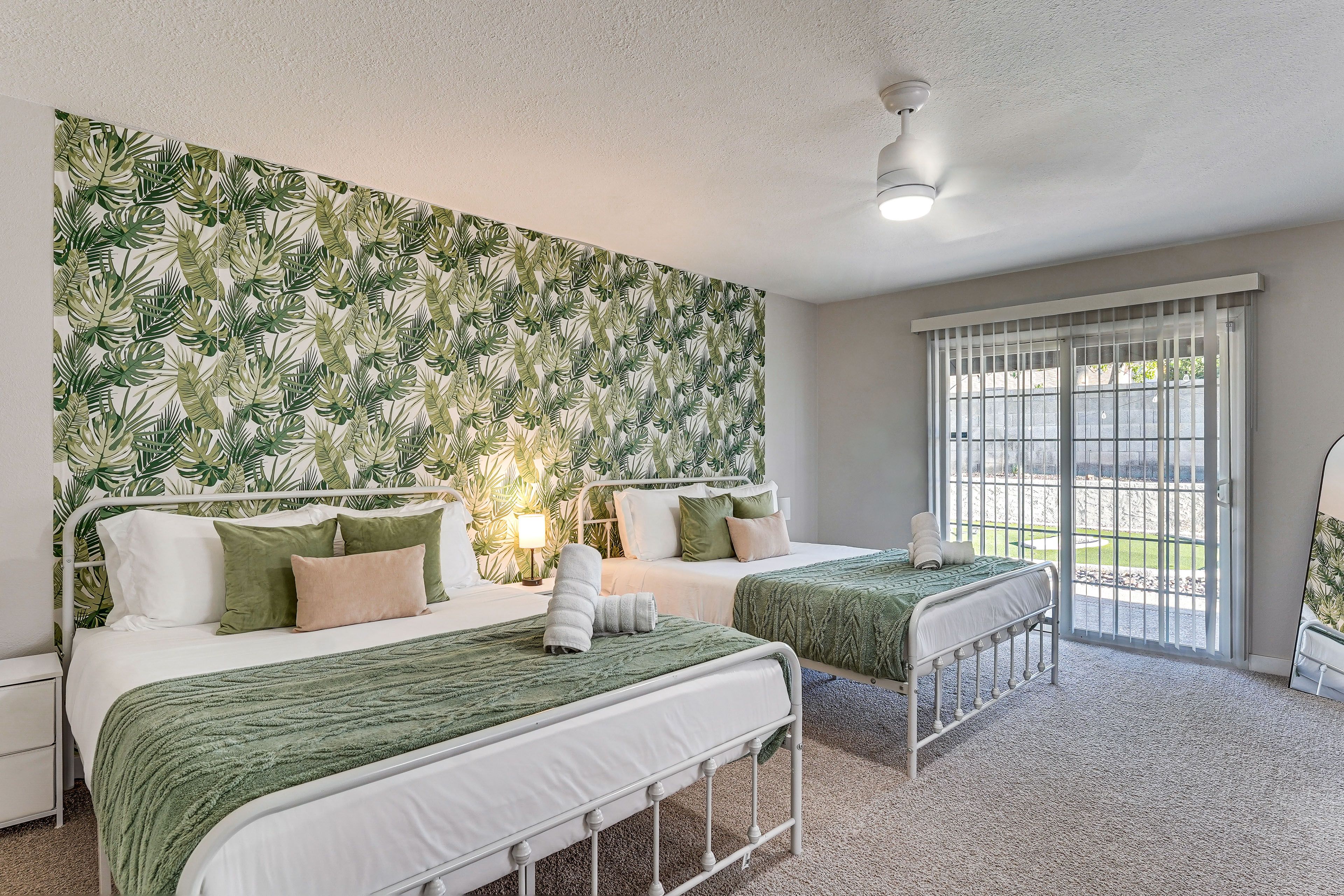 Bedroom 1 | 2 Queen Beds