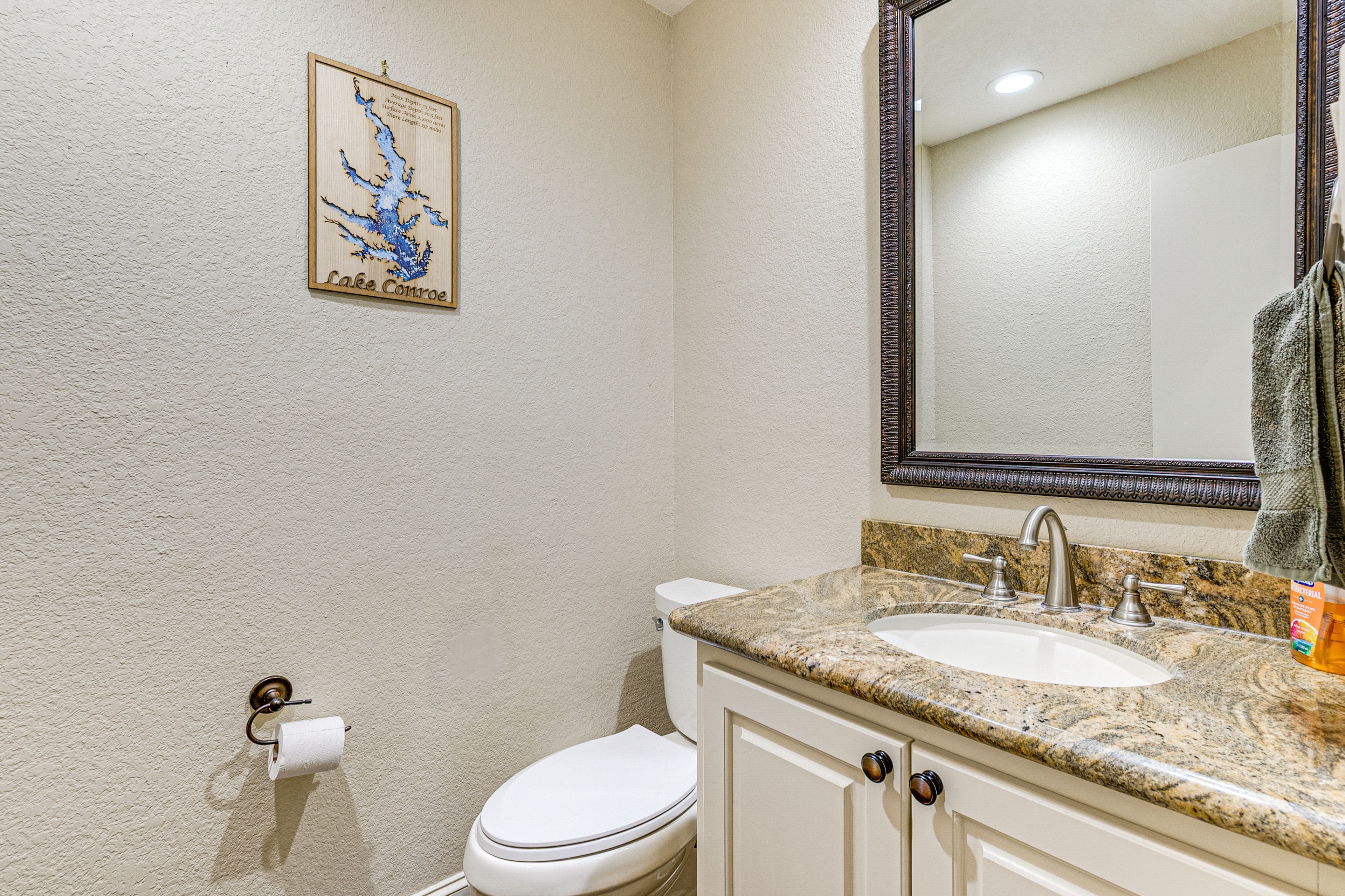 Half Bath | Upper Floor