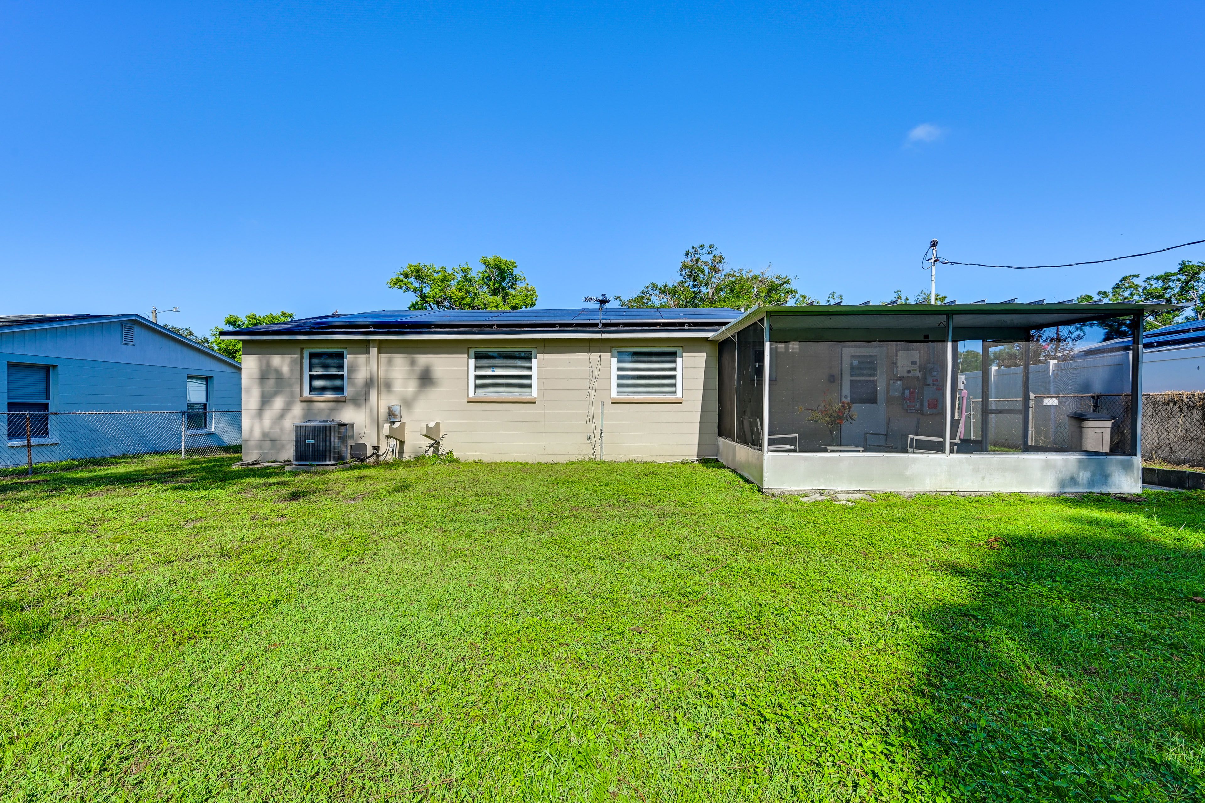 Exterior | Fenced Backyard