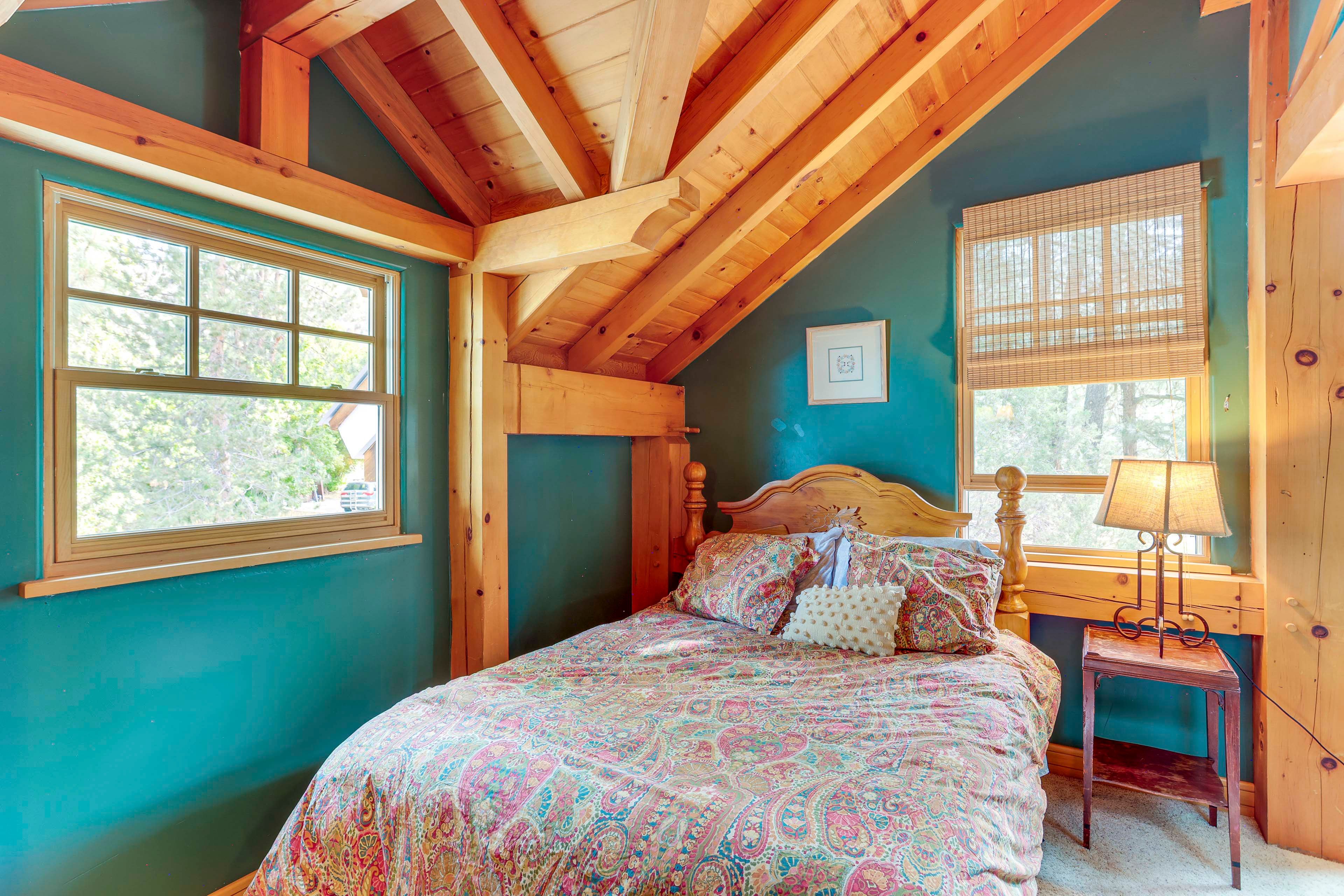 Bedroom 3 | 2nd Floor | Queen Bed | Desk Workspace