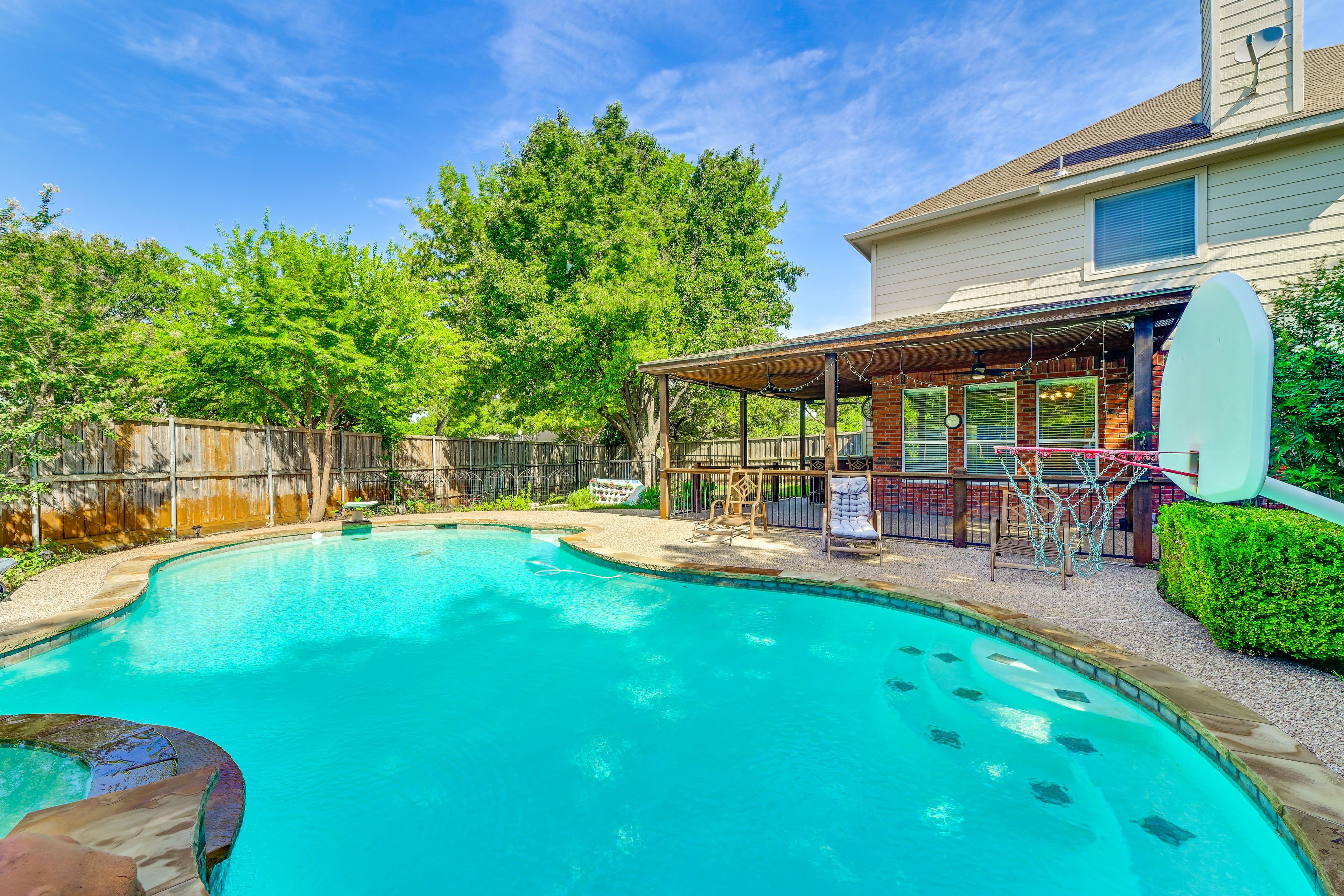 Frisco Vacation Rental | 3BR | 3BA | 2,600 Sq Ft | 4 Steps to Enter