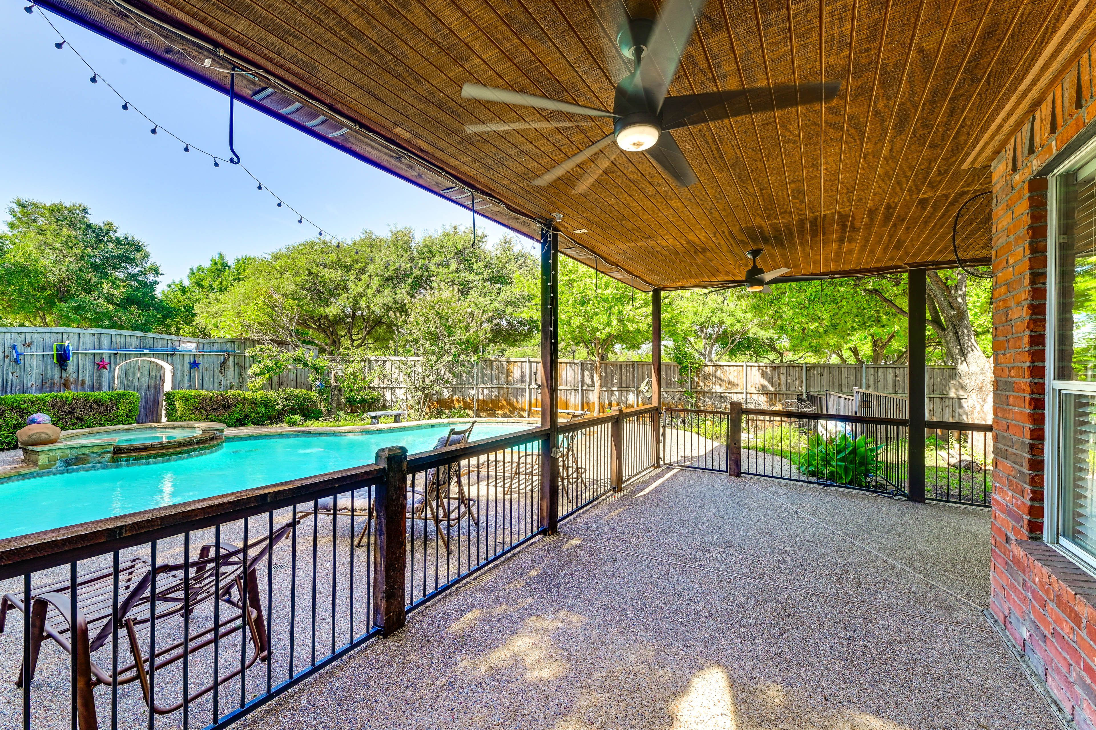Private Patio | Gas Grill | Outdoor Pool & Hot Tub