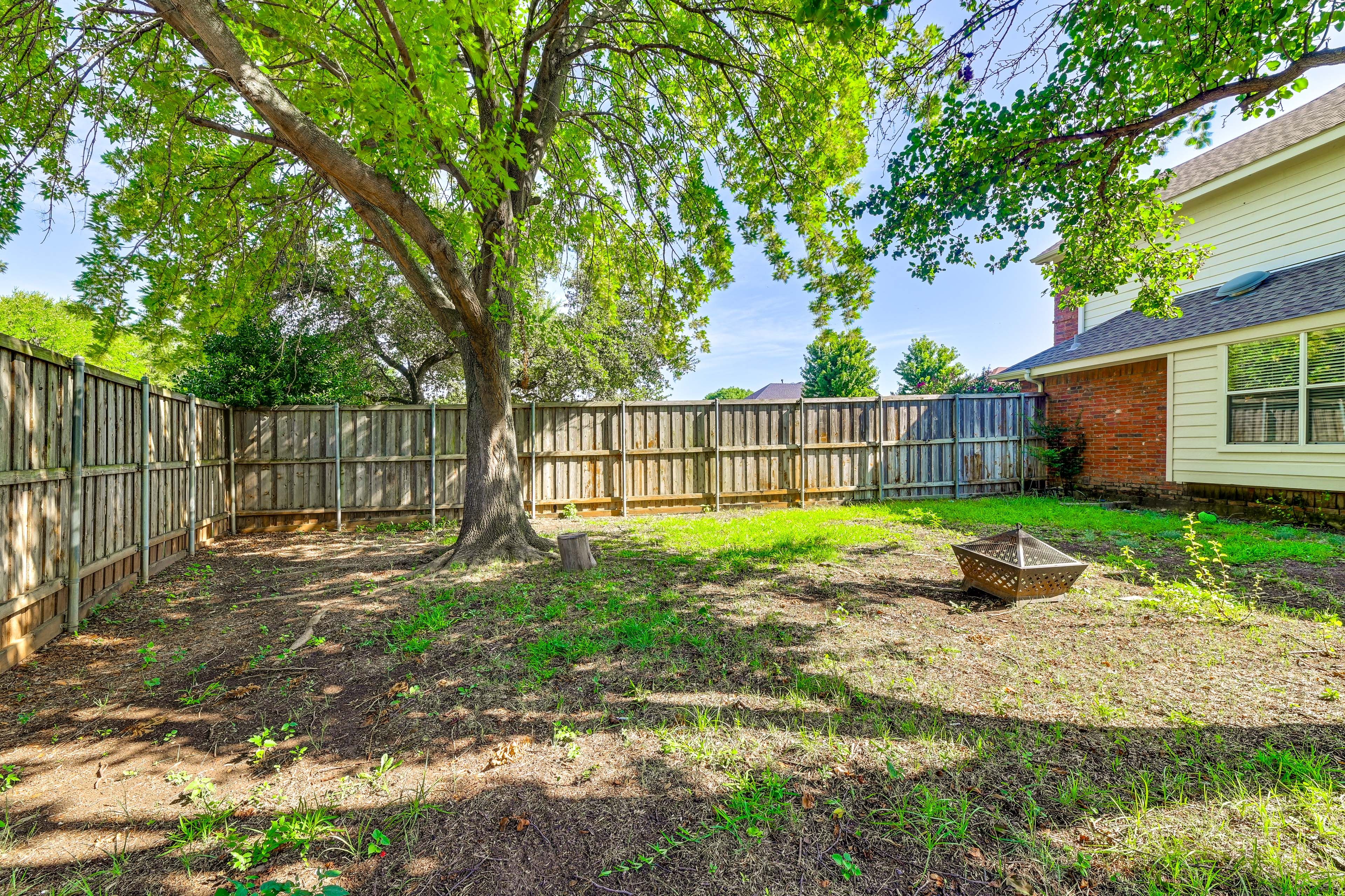 Private Backyard Area