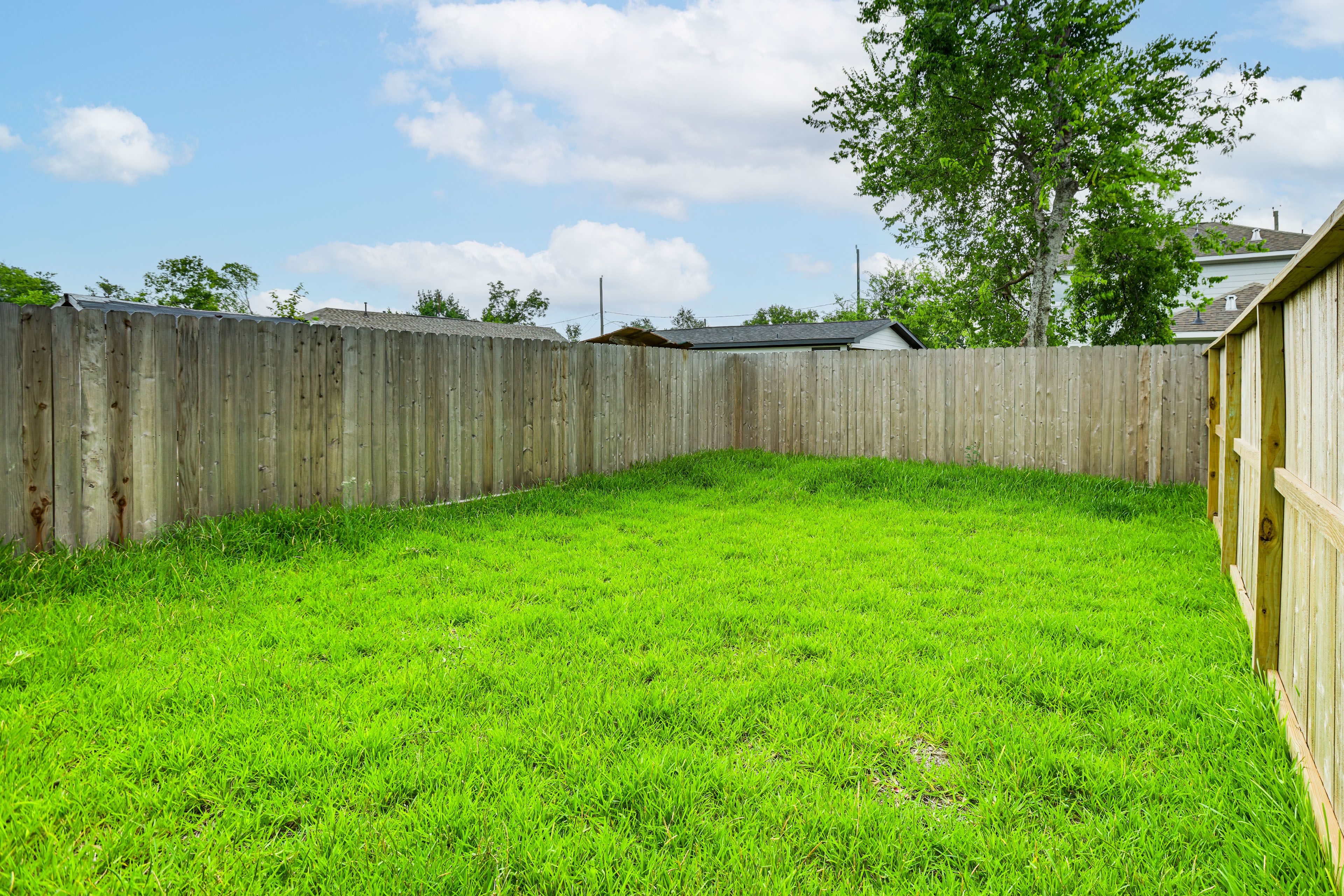 Fenced-In Yard