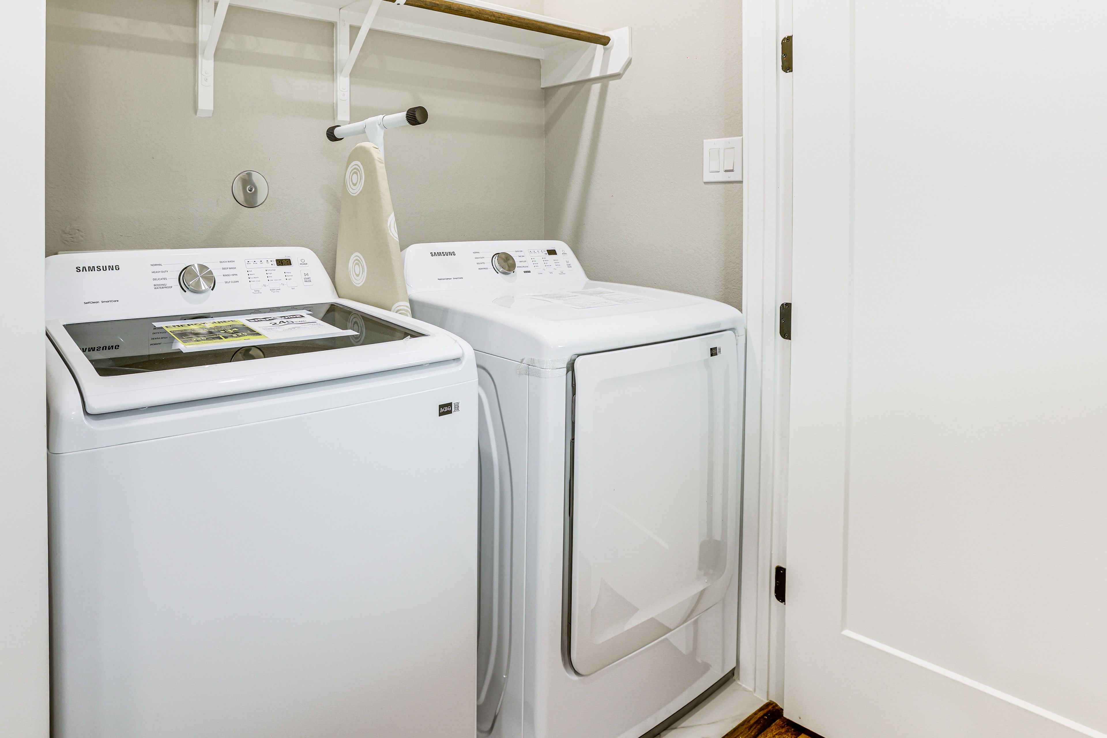 Laundry Closet | 1st Floor | Iron/Board