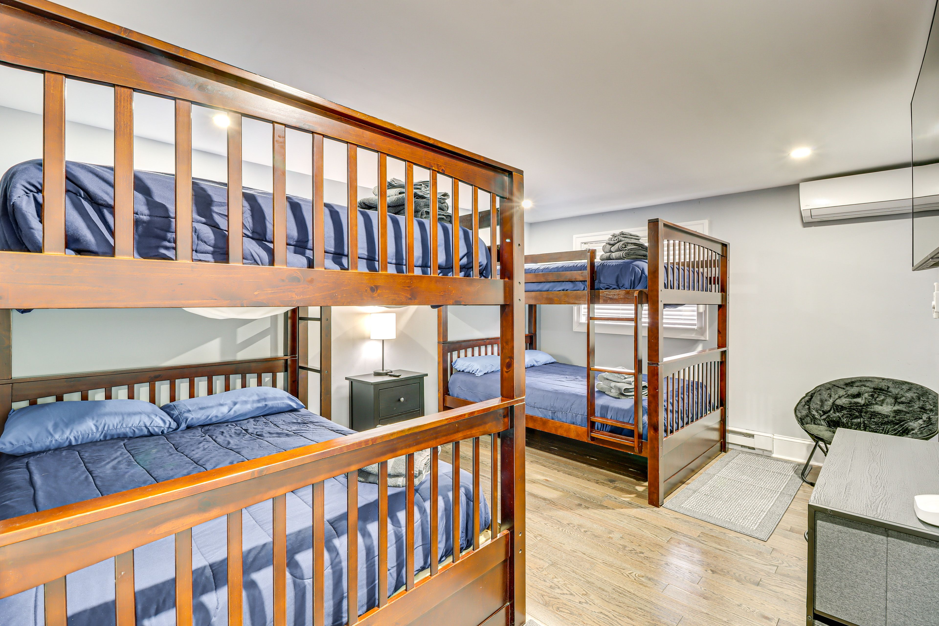 Bedroom 3 | 2 Full Bunk Beds | Basement Floor