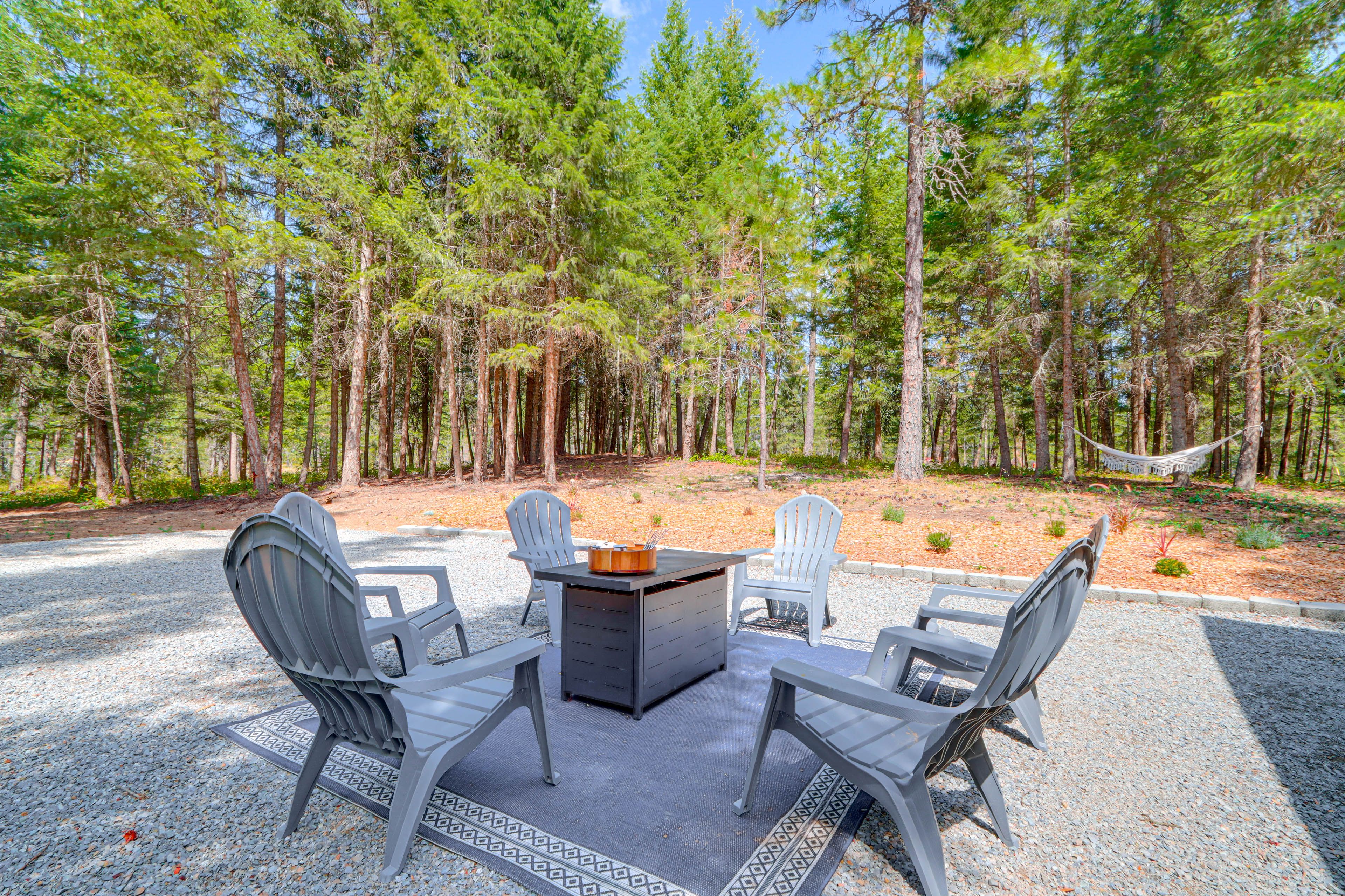 Fire Pit | Forest Views | 8 Mi to Silverwood Theme Park