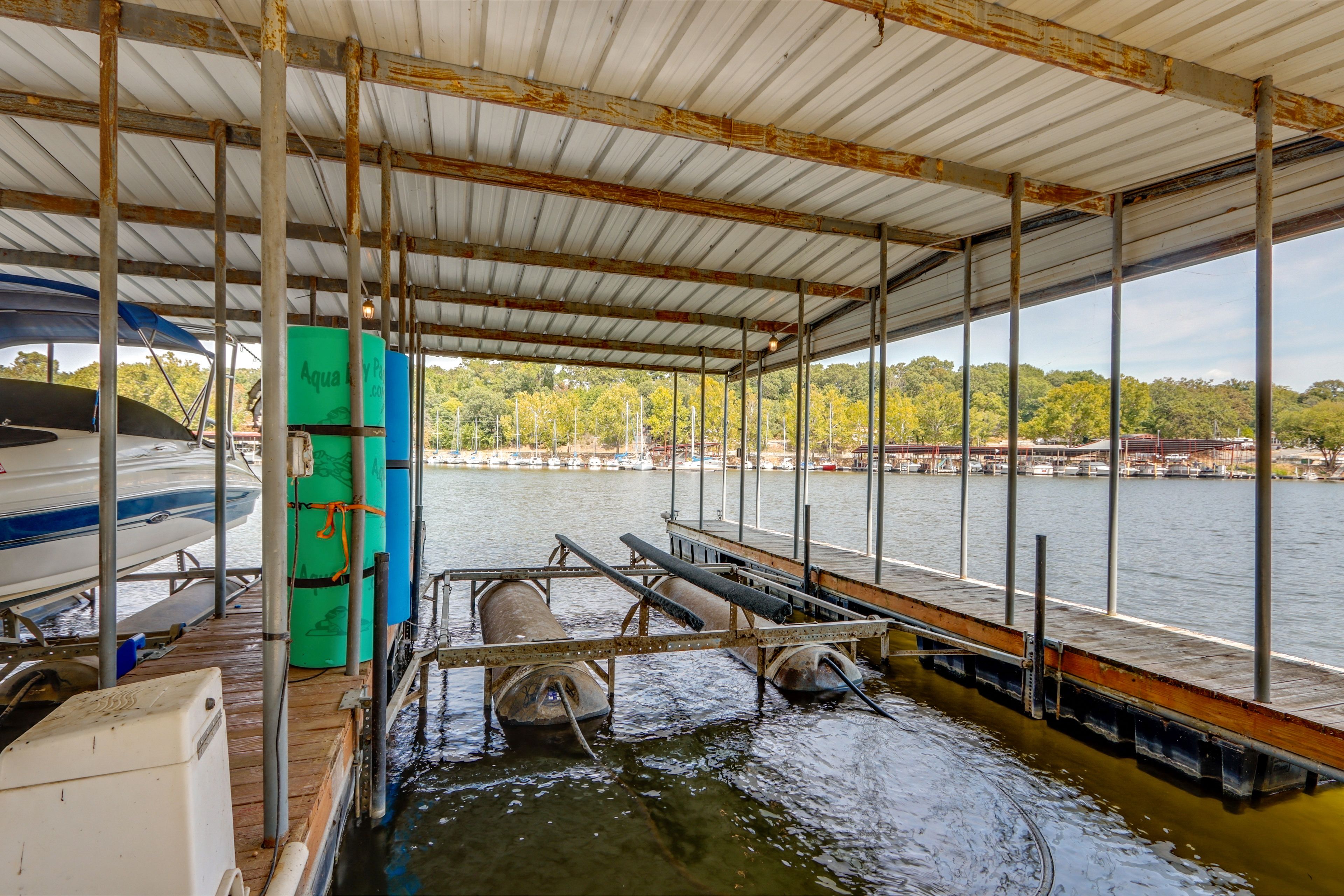 Private Dock w/ 2 Slips | Boat Lift