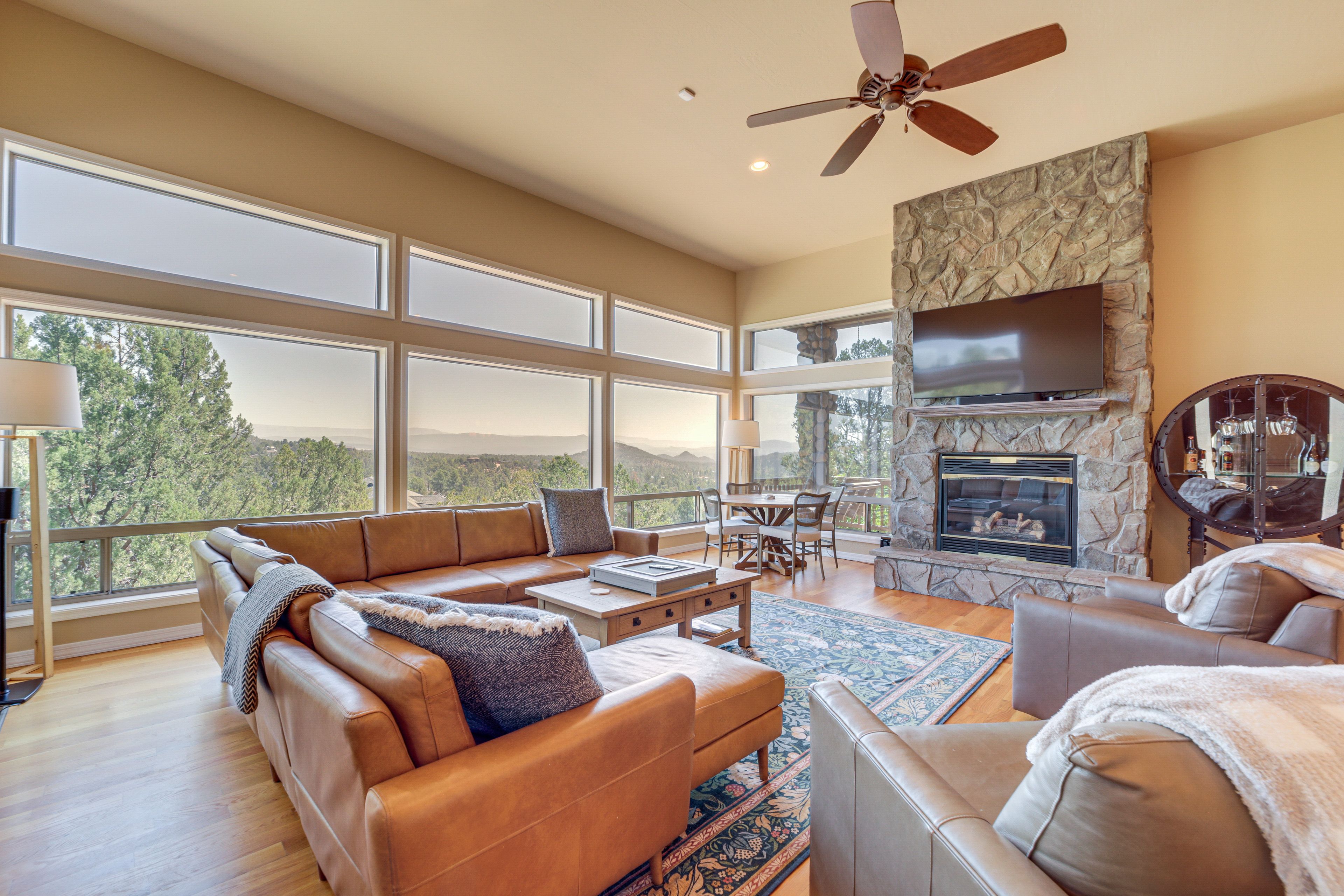 Payson Vacation Rental | 4BR | 2BA | 2,600 Sq Ft | Stairs Required