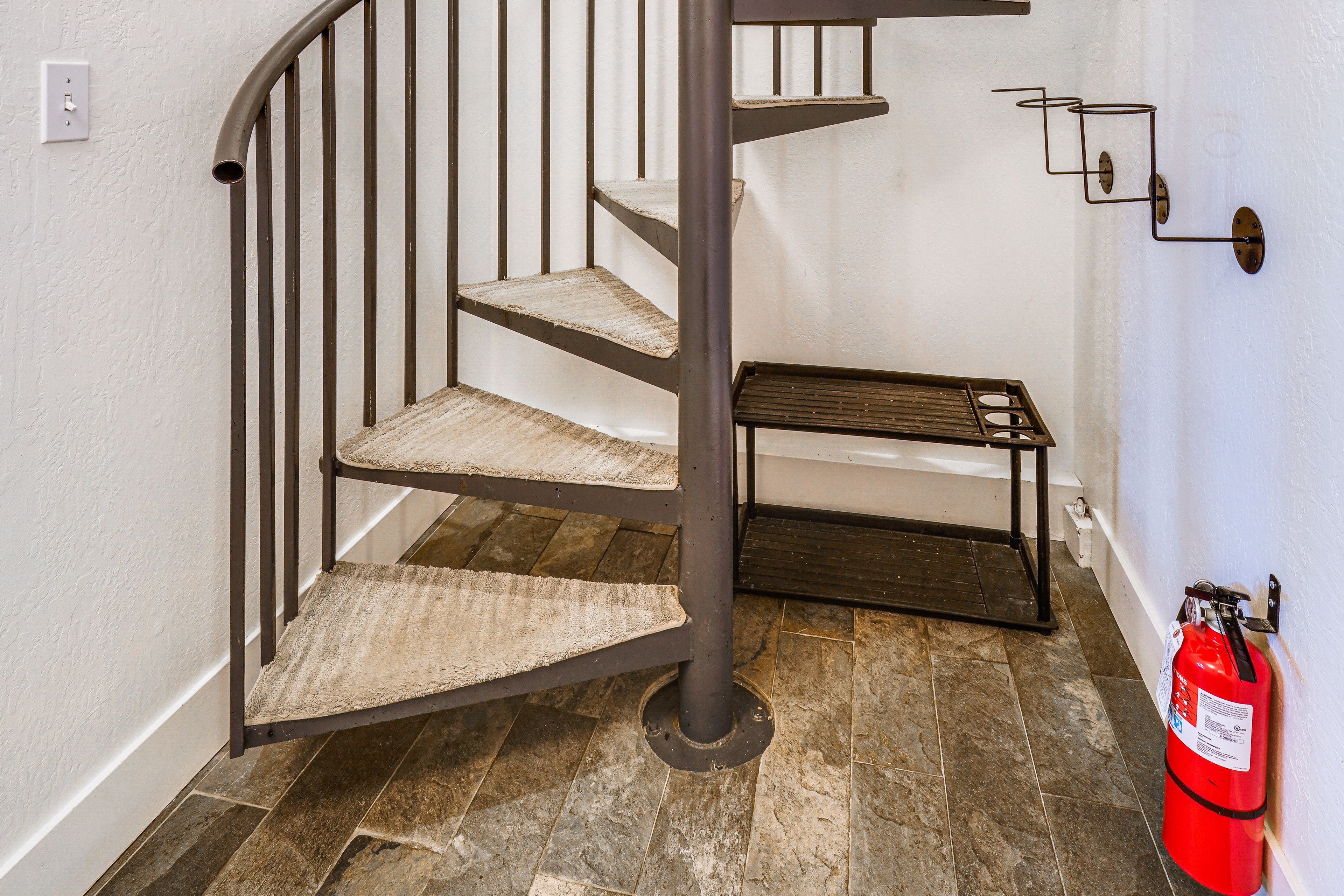 Stairs to Loft/Main Sleeping Area