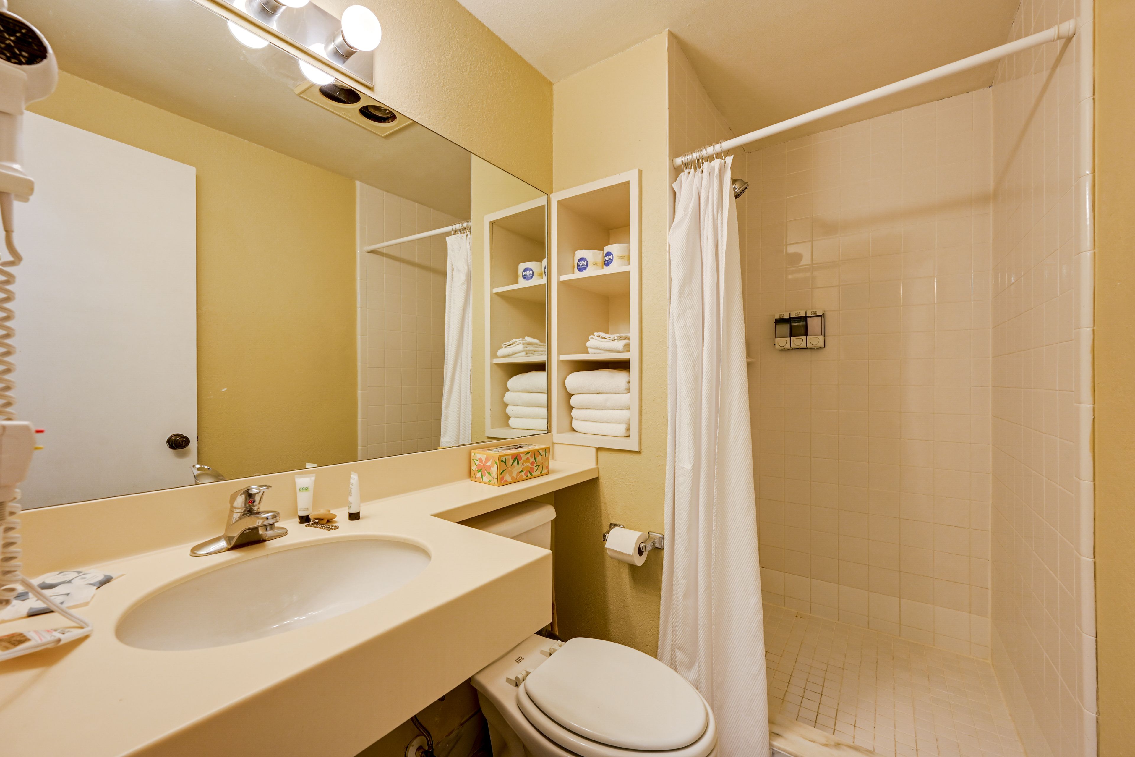 Full Bathroom | Shampoo & Conditioner | Body Wash | Hair Dryer