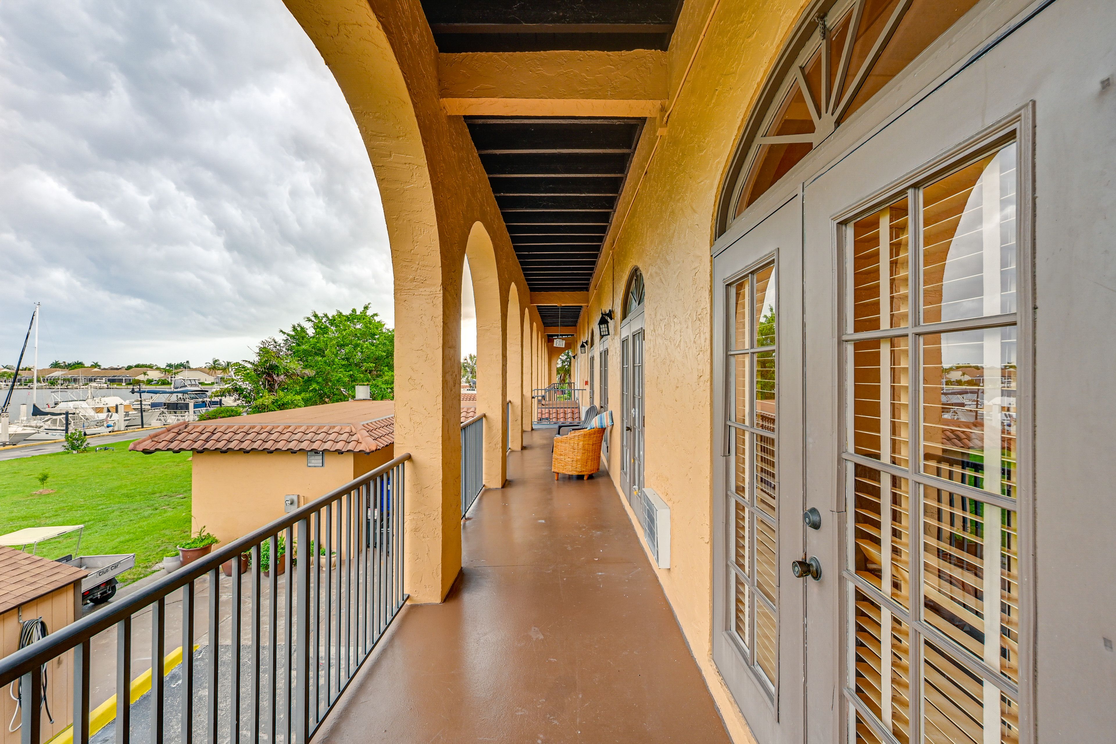 Balcony | Marina View | Access From Studio