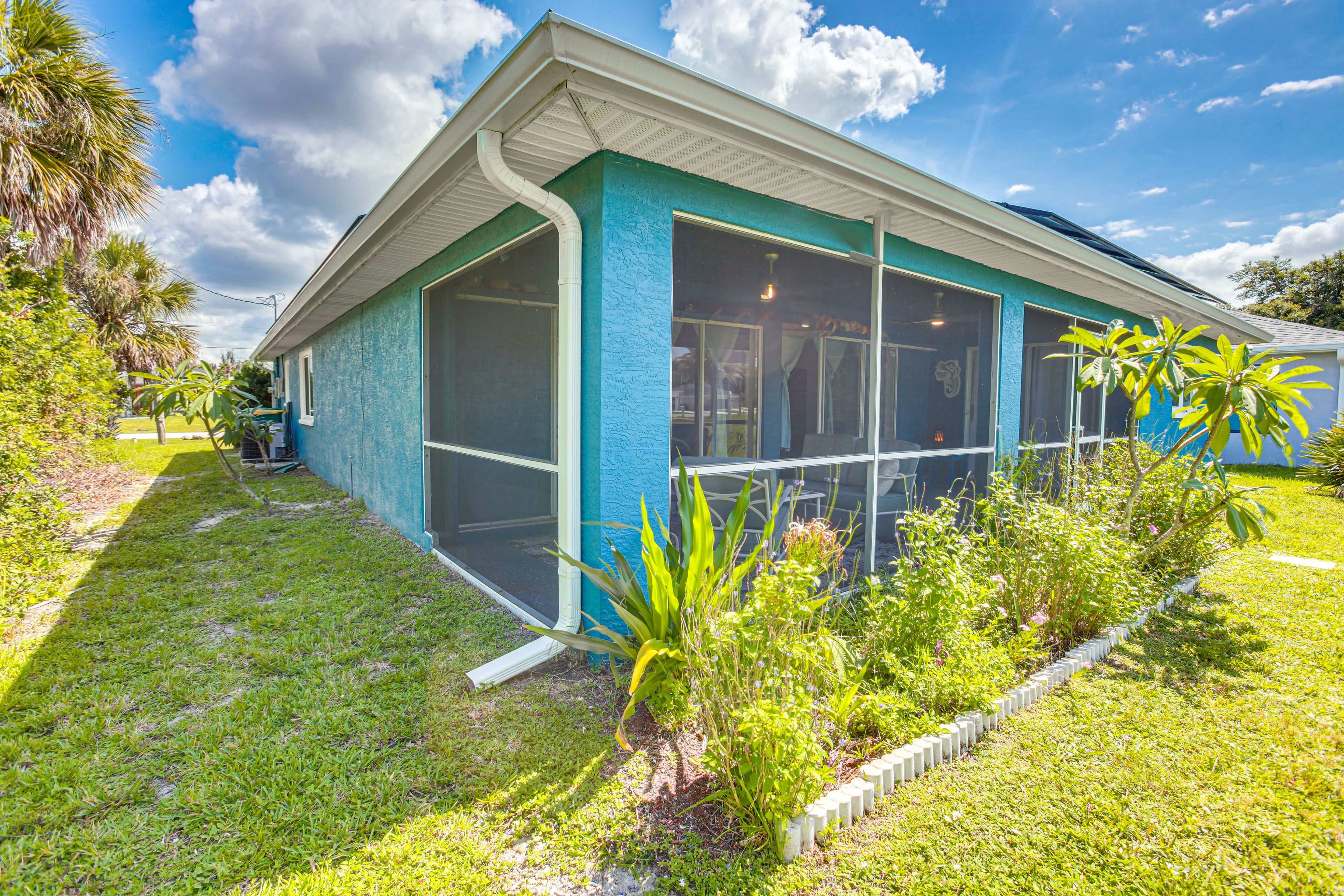 Exterior | Spacious Backyard