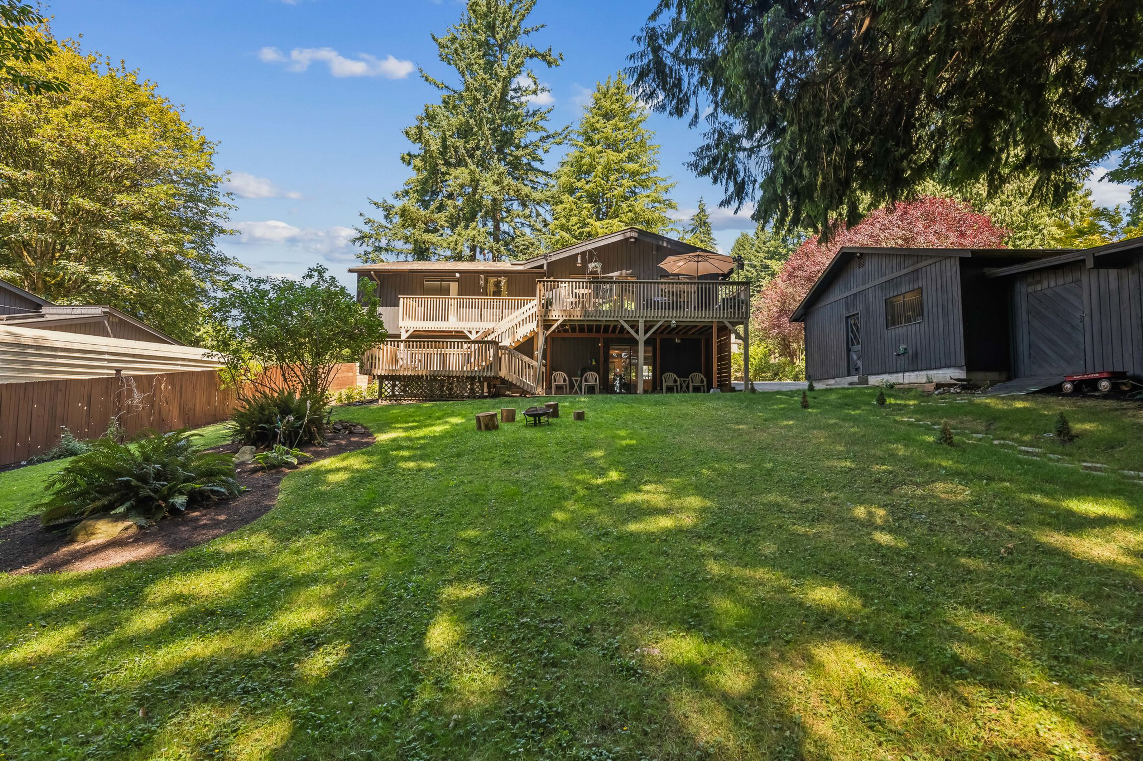 Backyard | Half-Acre Property