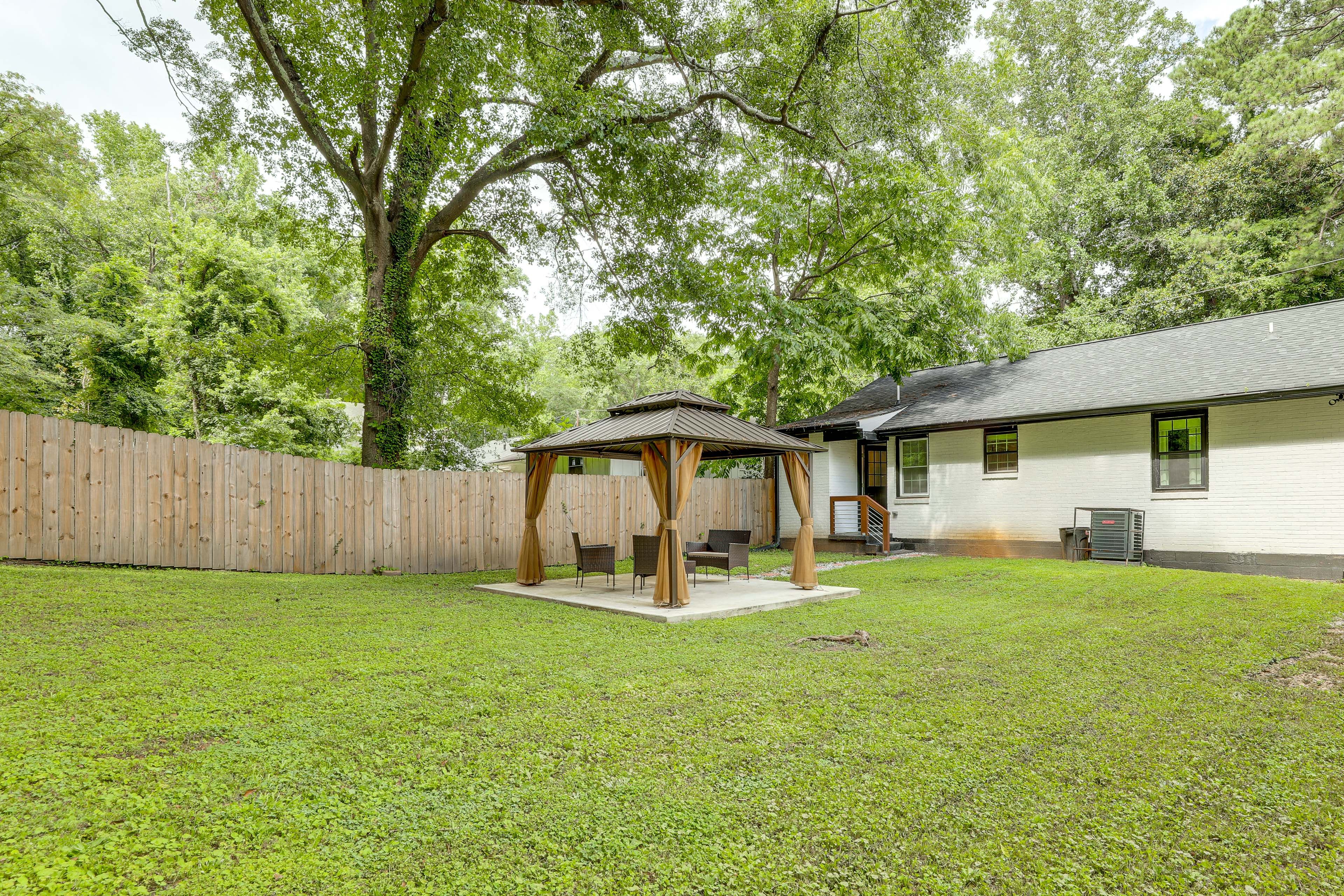 Fenced Backyard